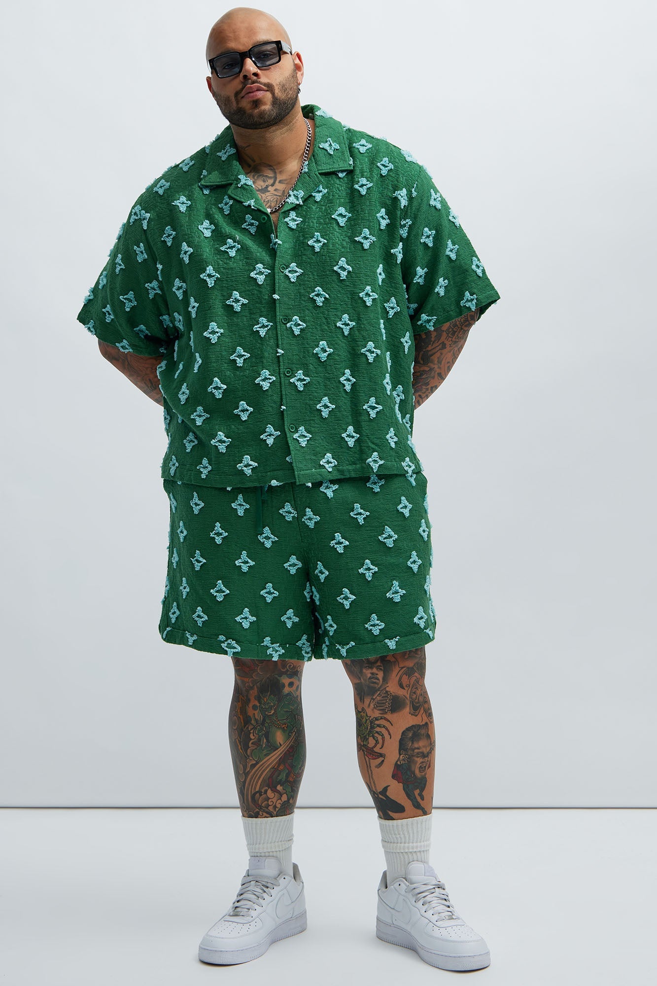 Cropped Starlet Shirt - Green Fashion Nova