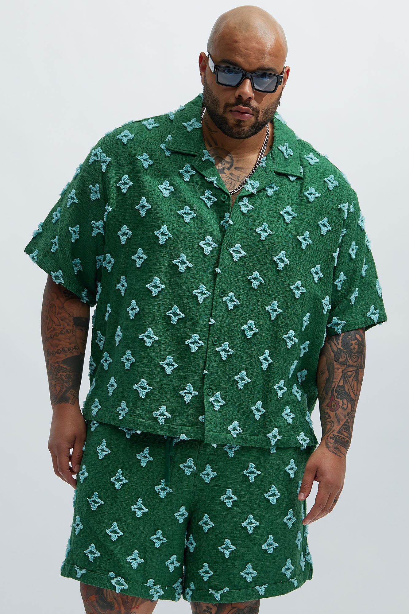 Cropped Starlet Shirt - Green Fashion Nova
