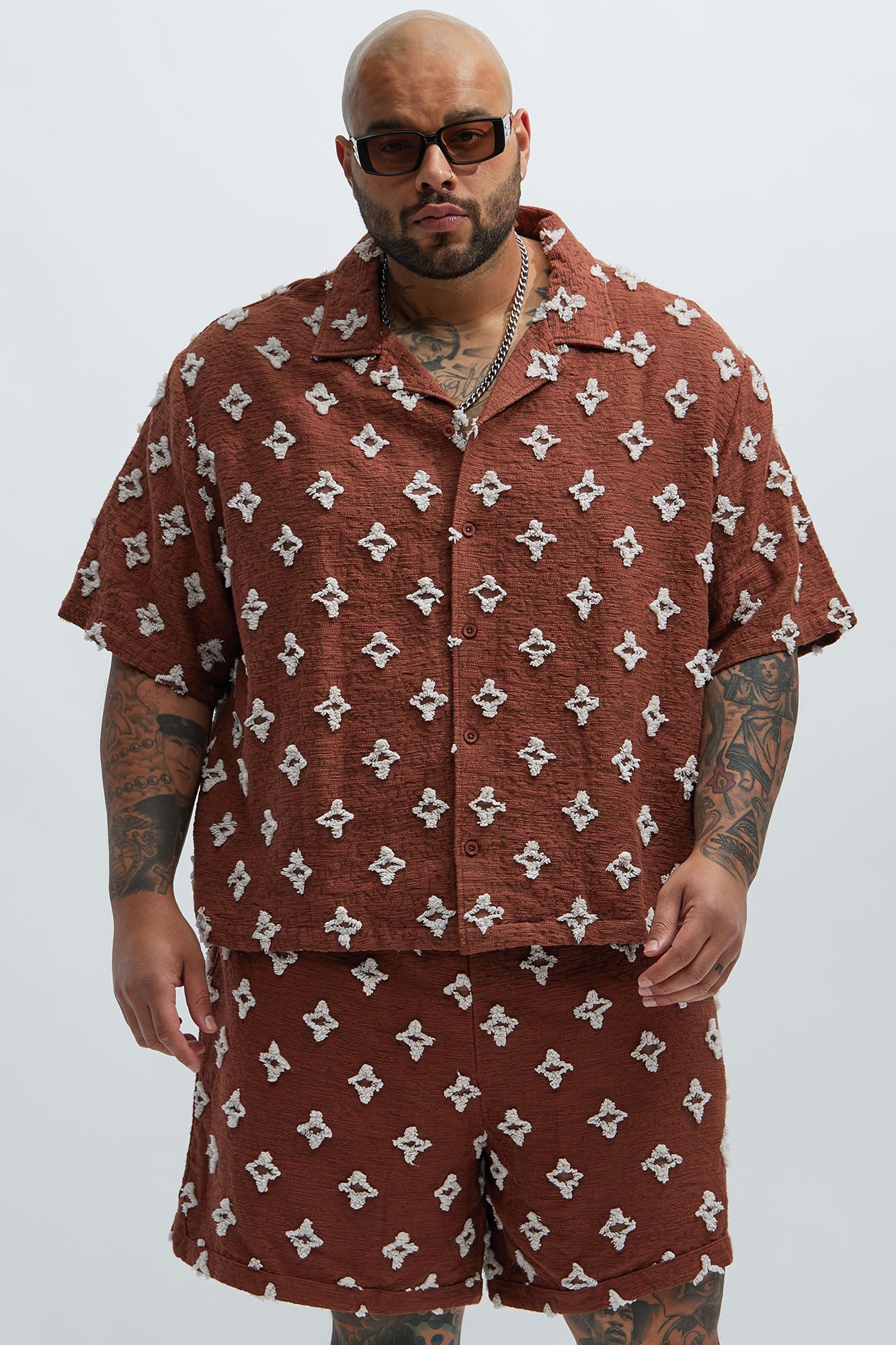 Cropped Starlet Shirt - Brown Fashion Nova