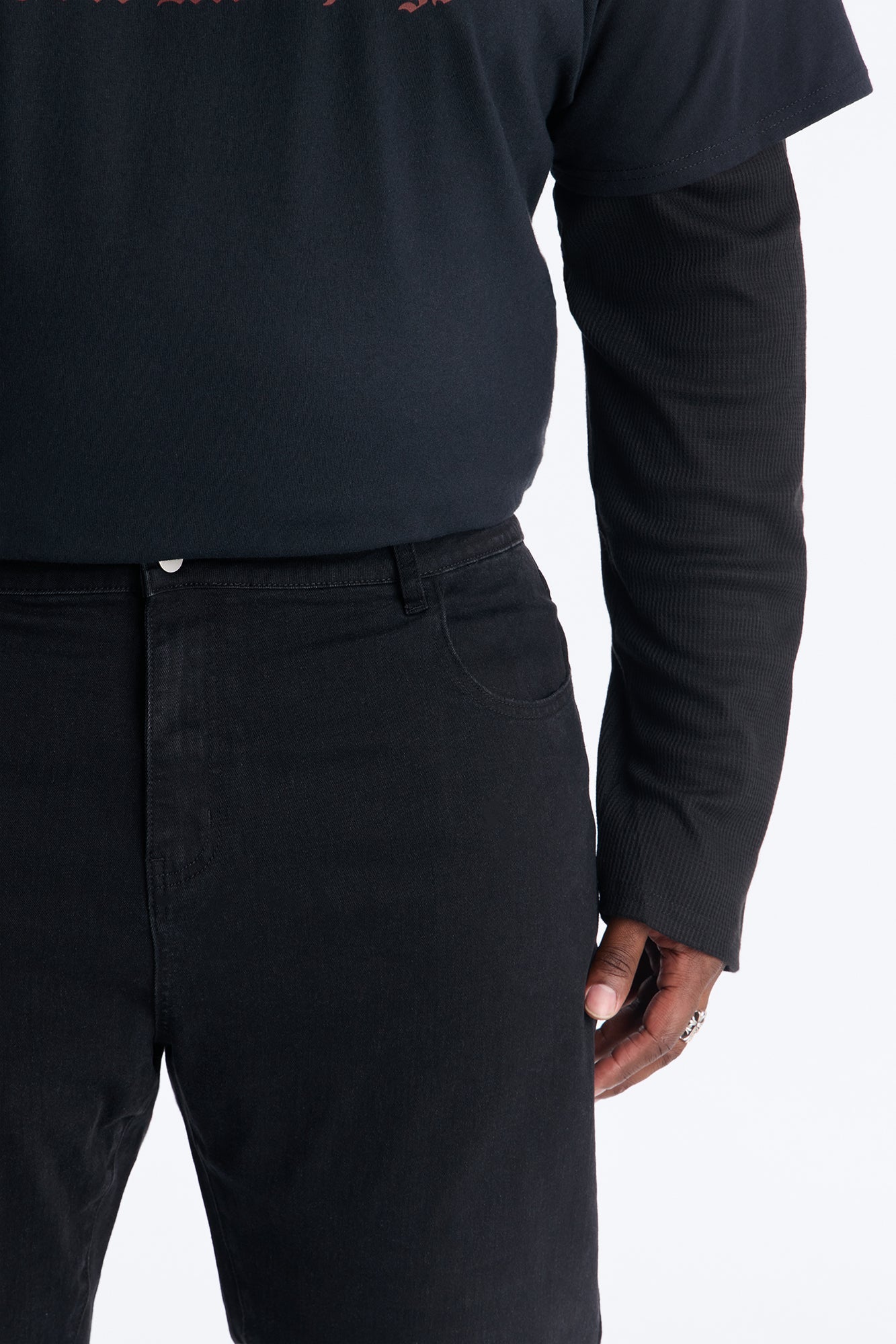 Slim Everyday Motion Jean - Black Fashion Nova