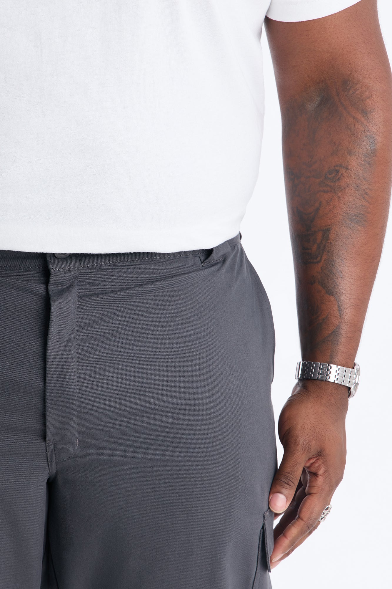 Dickies Twill Cargo Straight Pant - Charcoal Fashion Nova