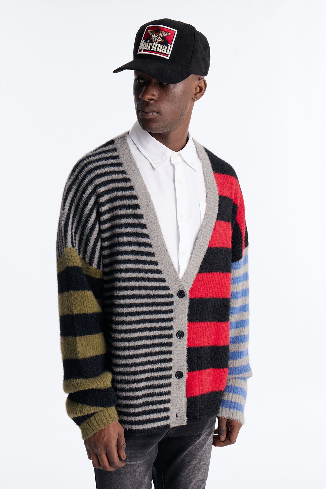 Wild Thing Stripe Knit Cardigan Sweater - Multi Color Fashion Nova