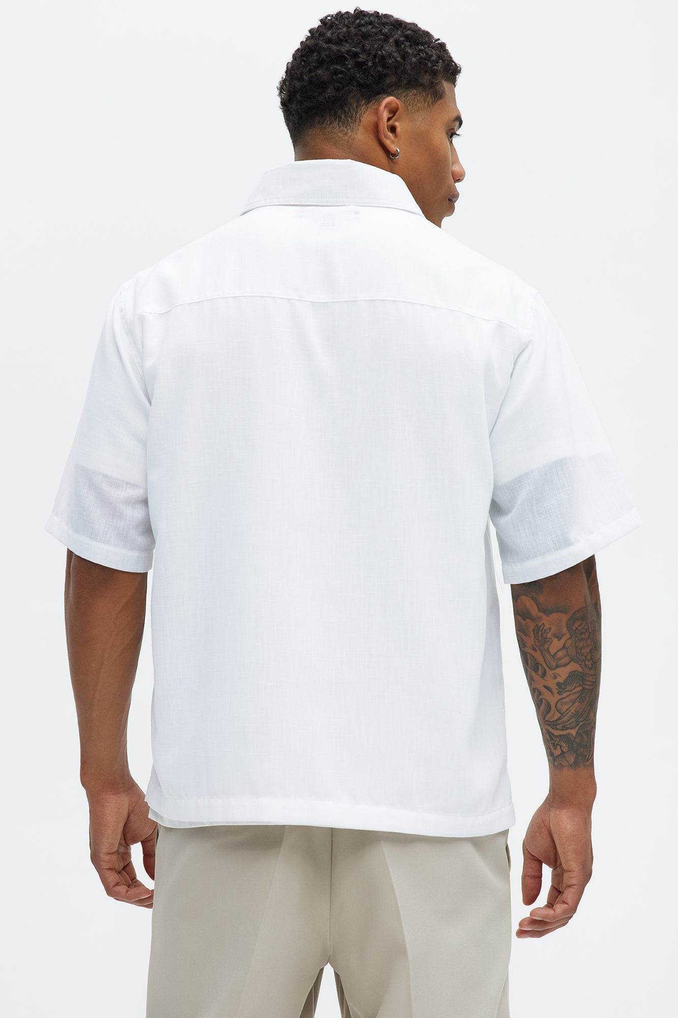 Saints And Sinners Full Button Shirt - White Fashion Nova