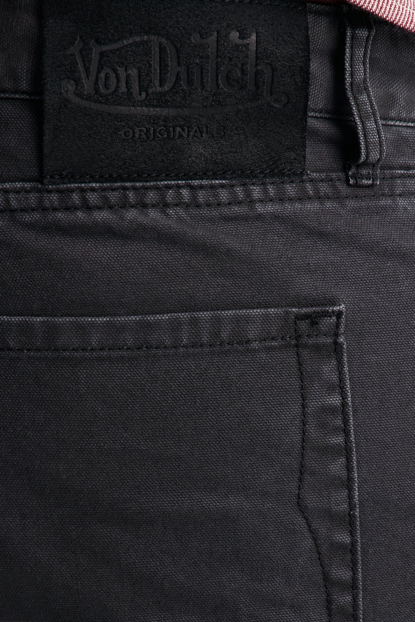 Von Dutch Reapers Straight Jean - Black Fashion Nova