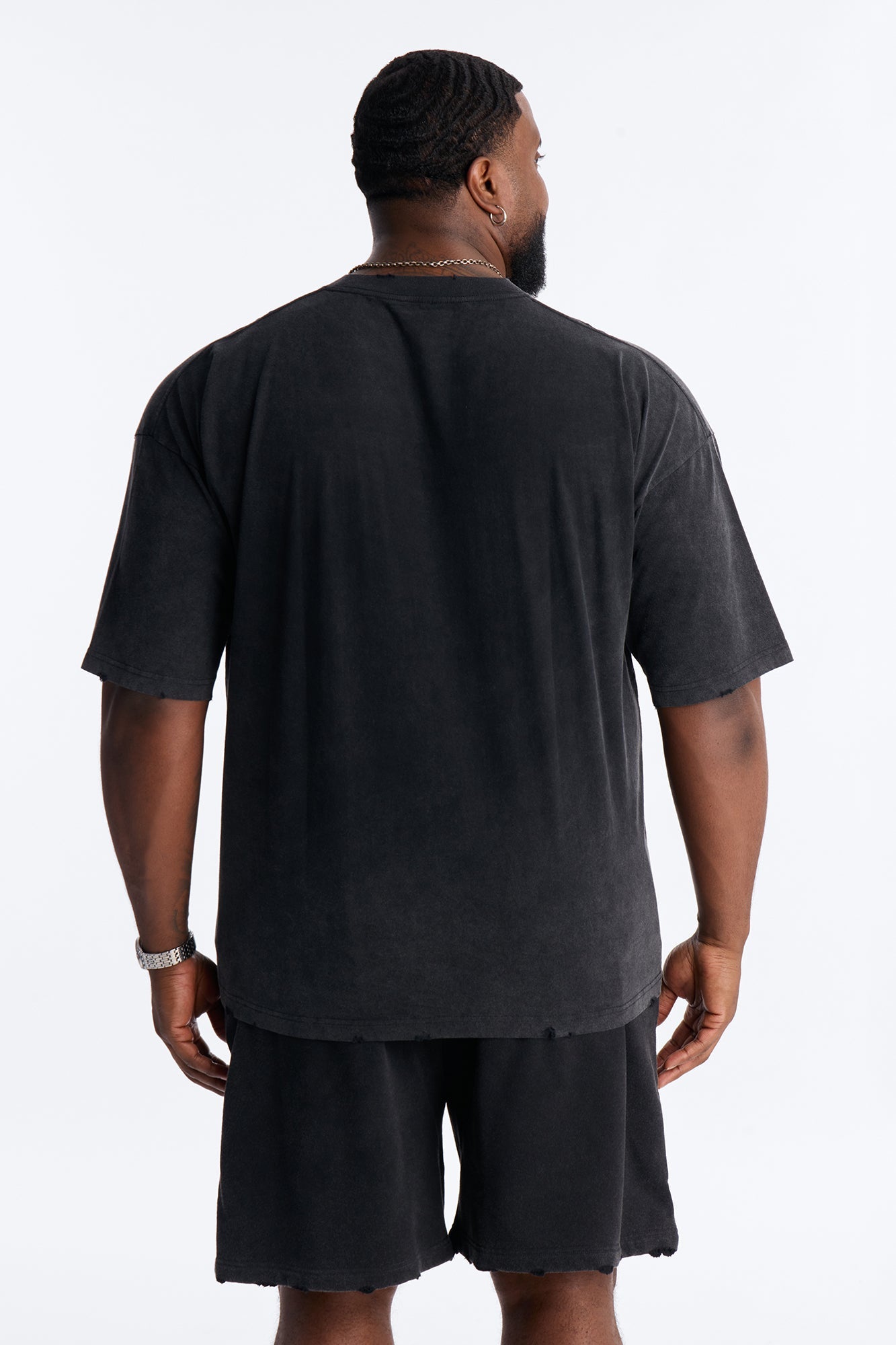 Space Jam Tune Squad Distressed Premium Short Sleeve Shirt - Black Fashion Nova