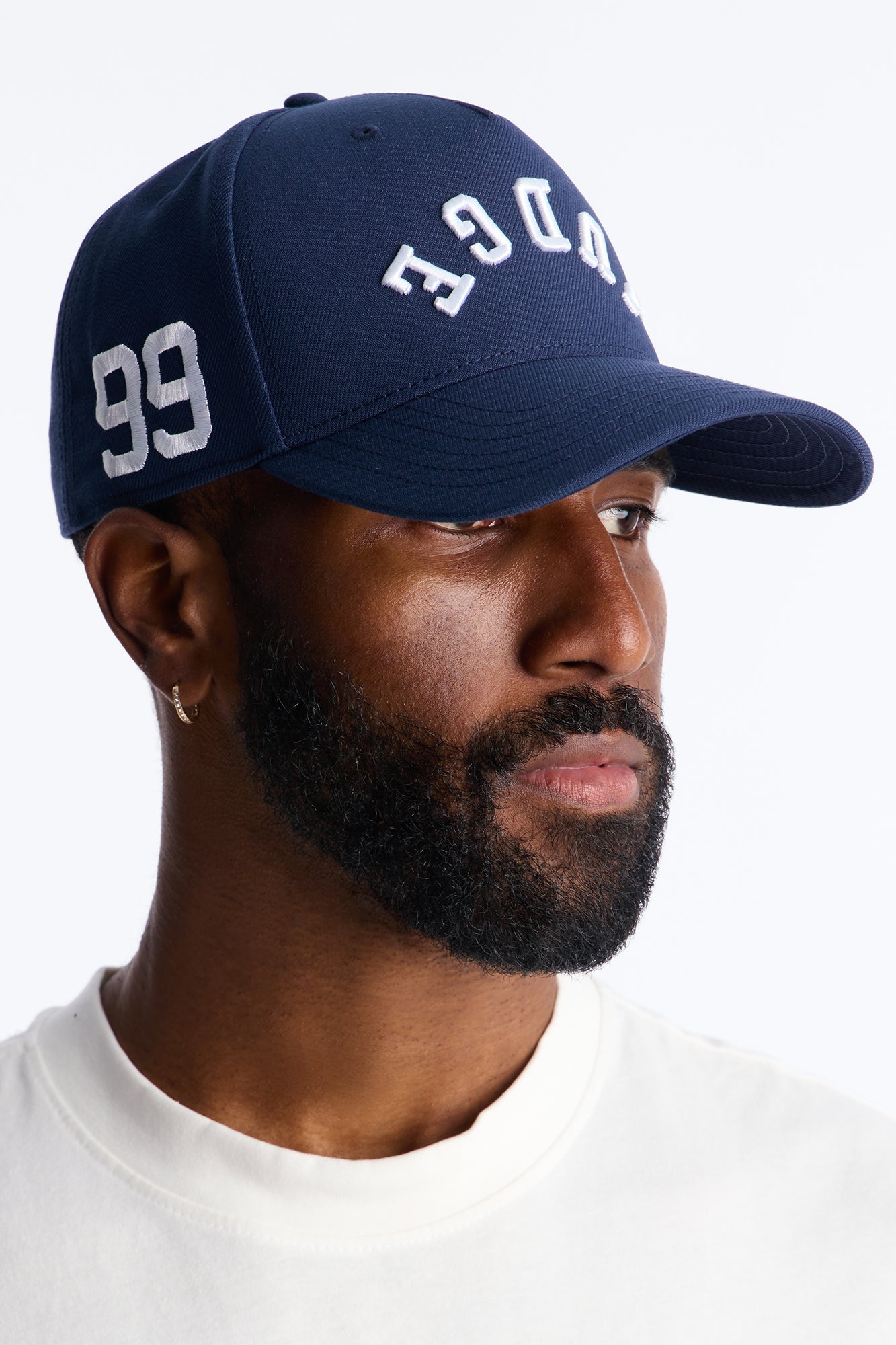 Judge 99 Baseball Hat - Navy Fashion Nova