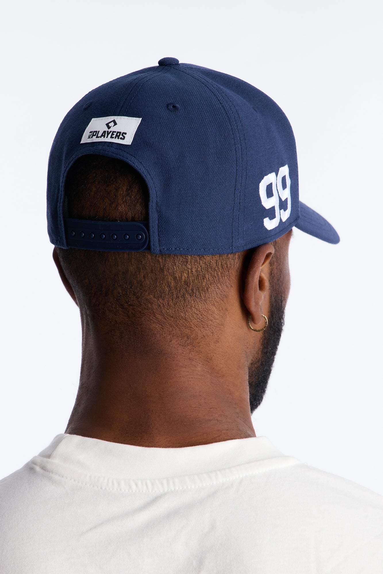 Number 99 Judge Baseball Hat - Navy Fashion Nova
