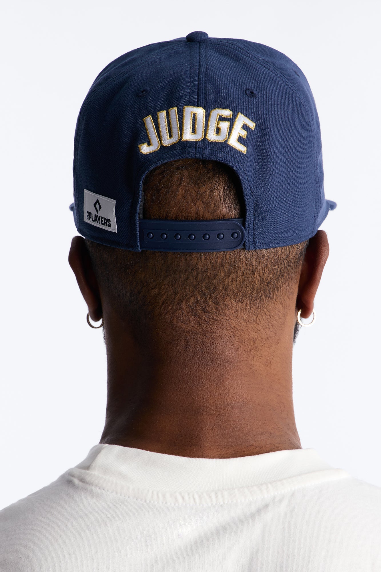 Number 99 Judge Baseball Hat - Navy Fashion Nova