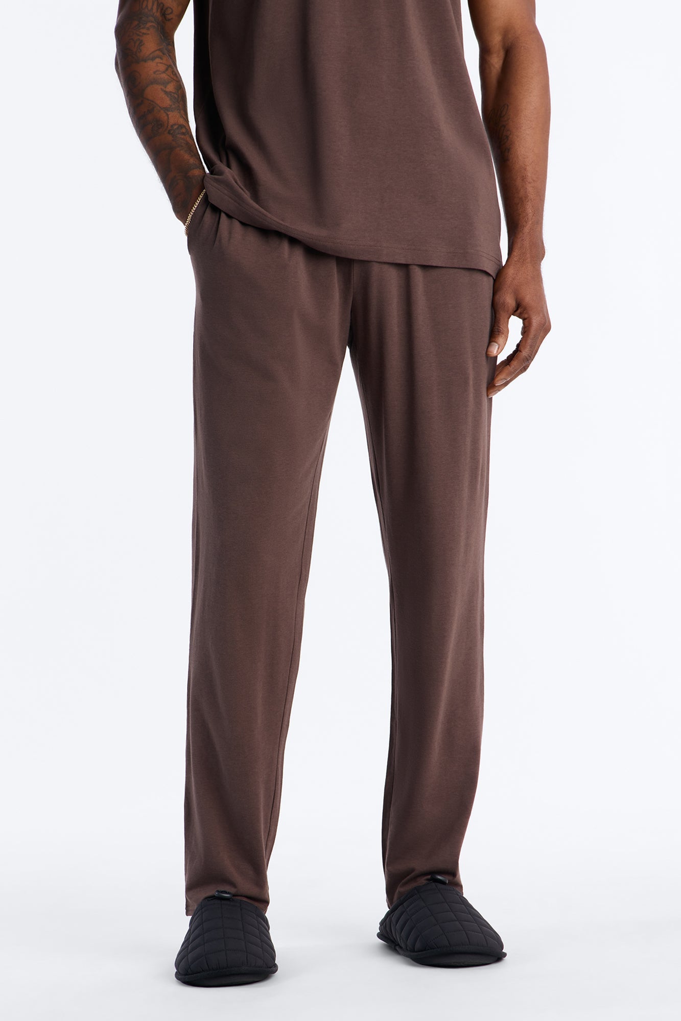 Essential Modal Lounge Pants - Chocolate Fashion Nova