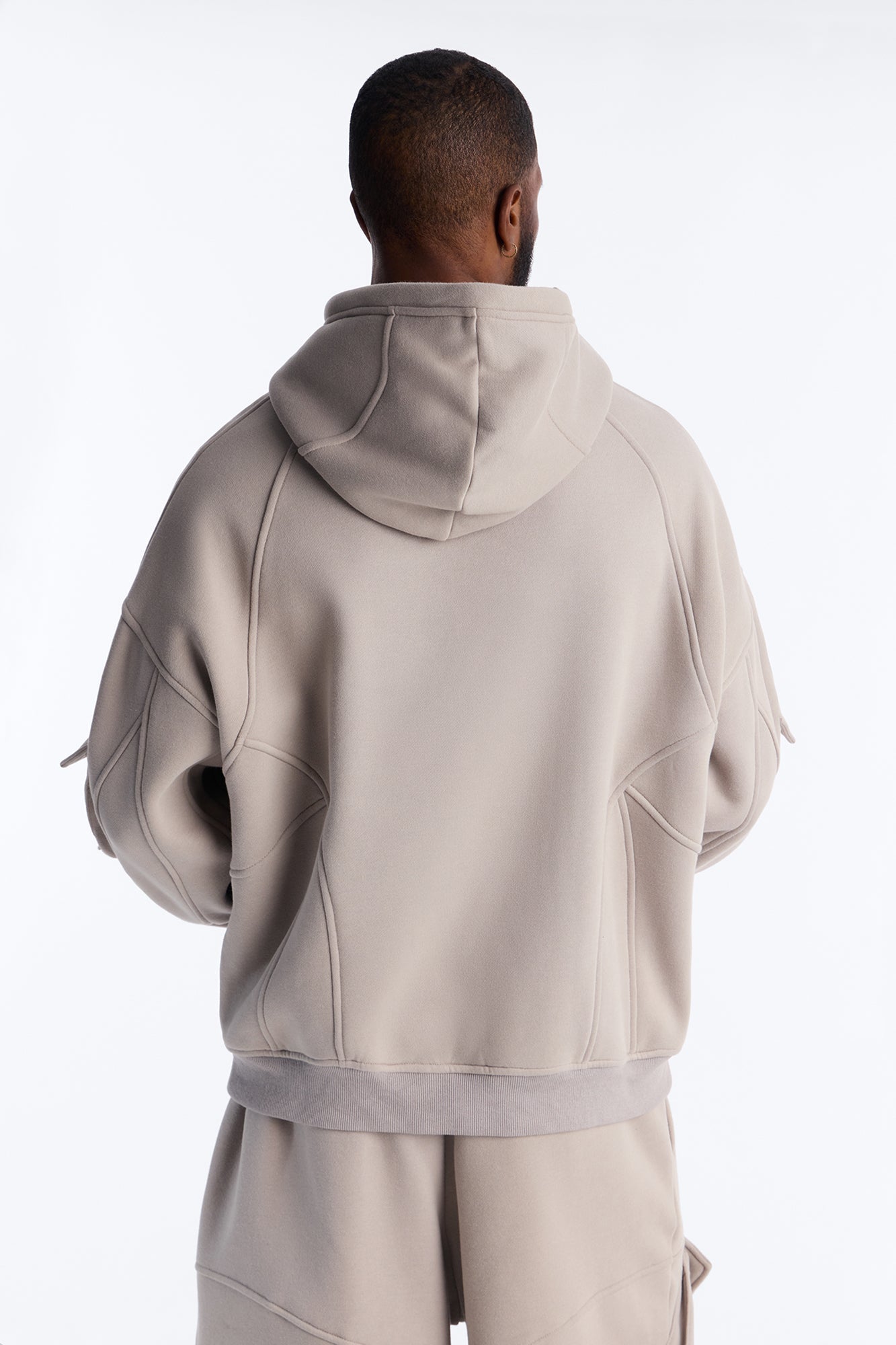 Oversized Chaos Cargo Hoodie - Grey Fashion Nova