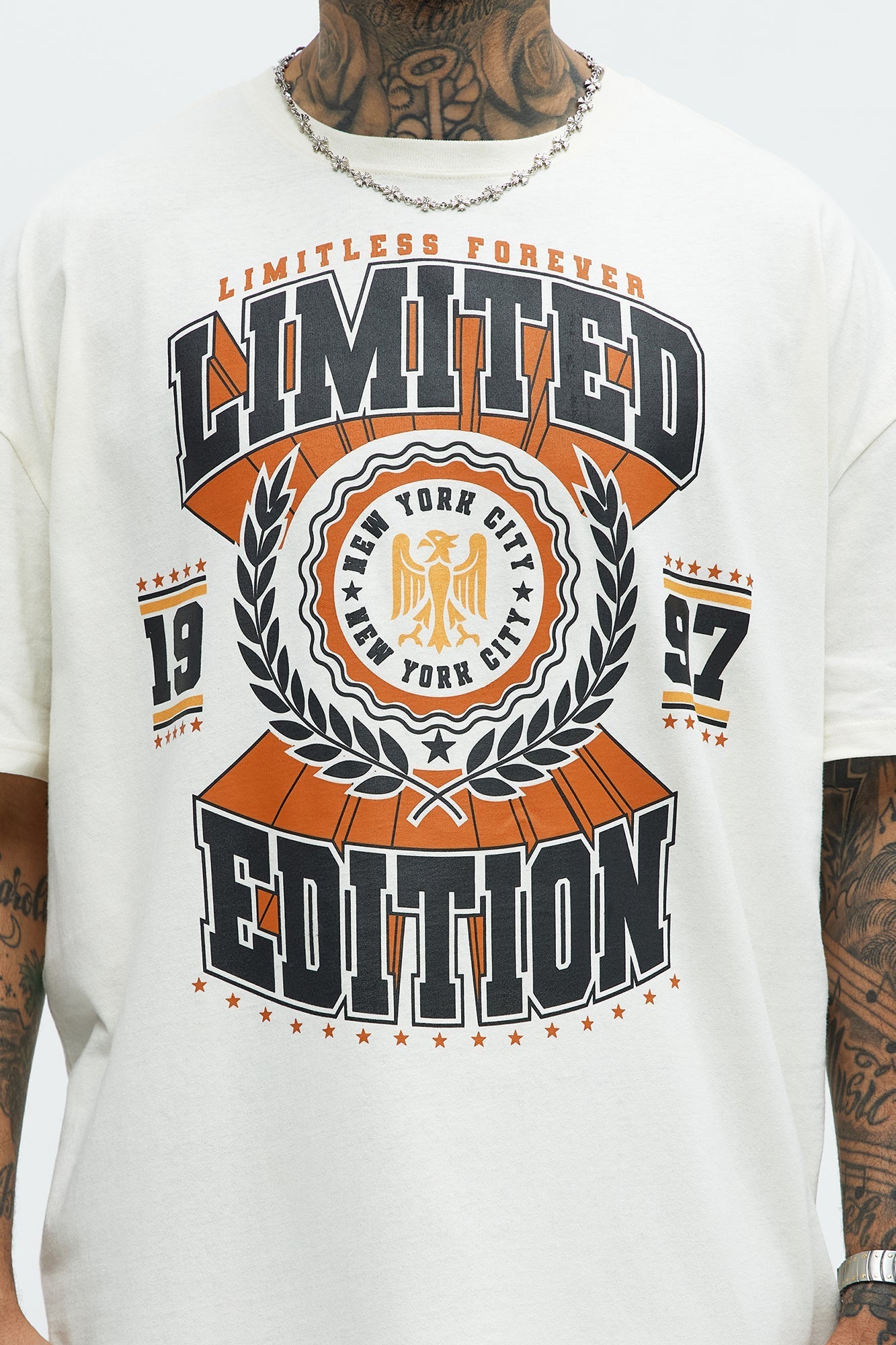Limited Edition 1997 Oversized Short Sleeve Tee - White Fashion Nova