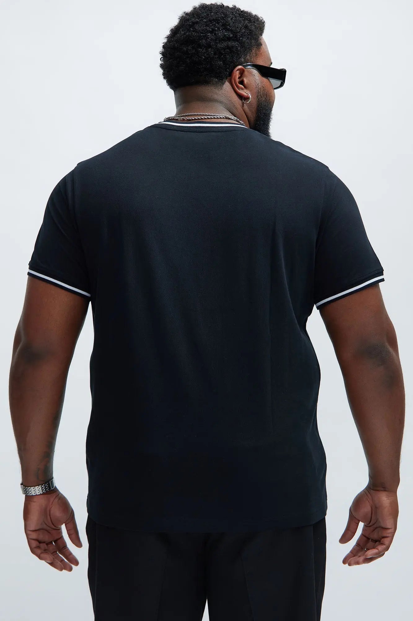 Jaxon Short Sleeve Tee - Black Fashion Nova