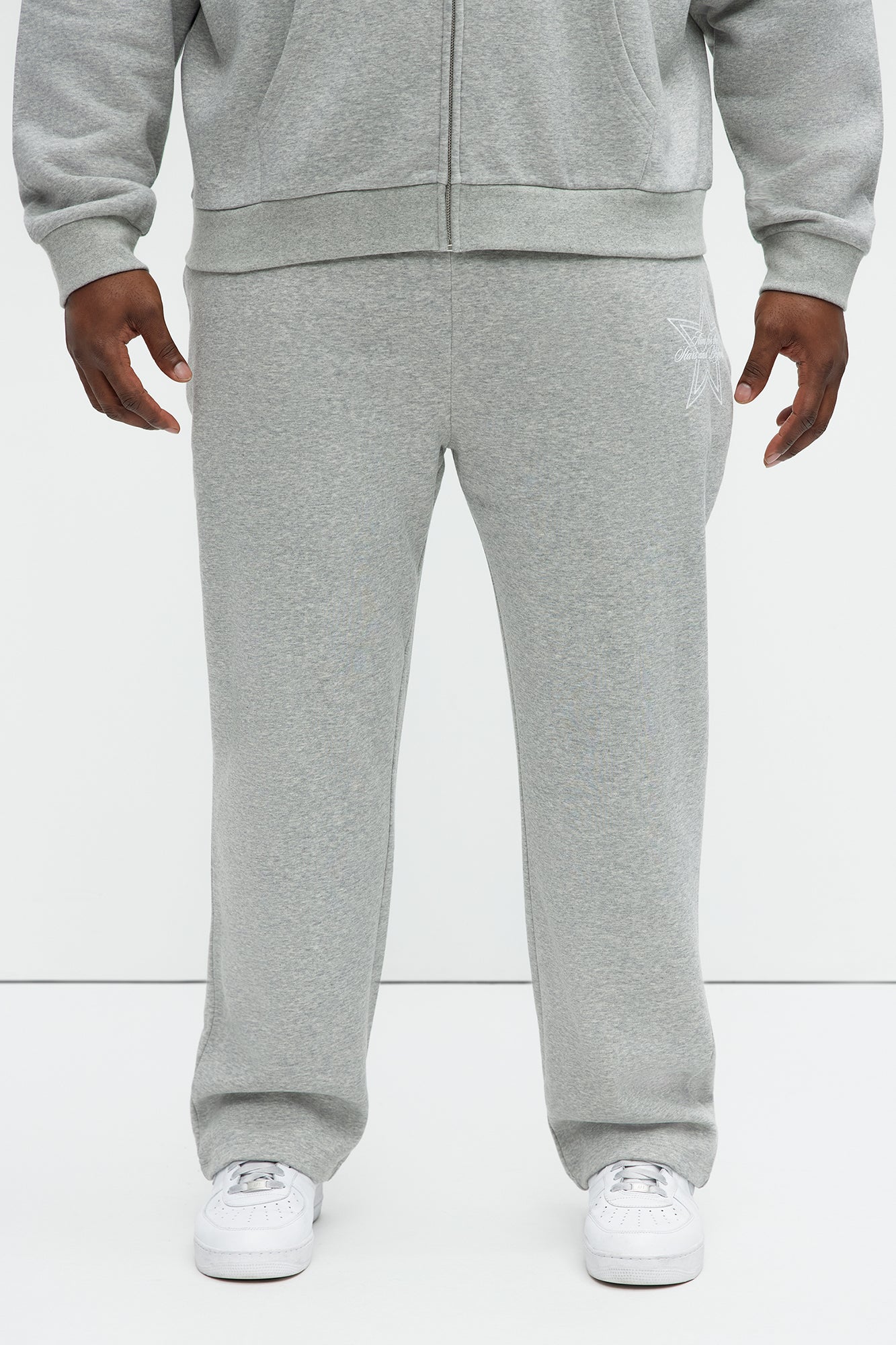 Aim For The Stars Sweatpants - Grey Fashion Nova