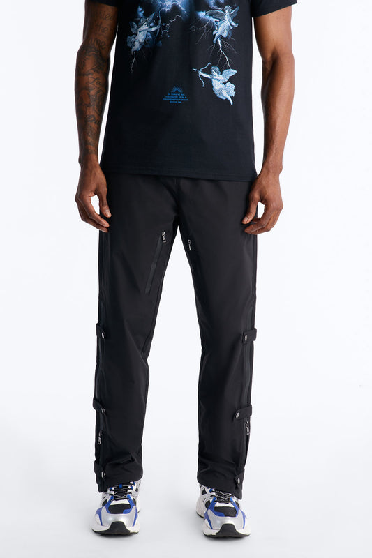 Slim Odyssey Multi Strap Pant - Black Fashion Nova