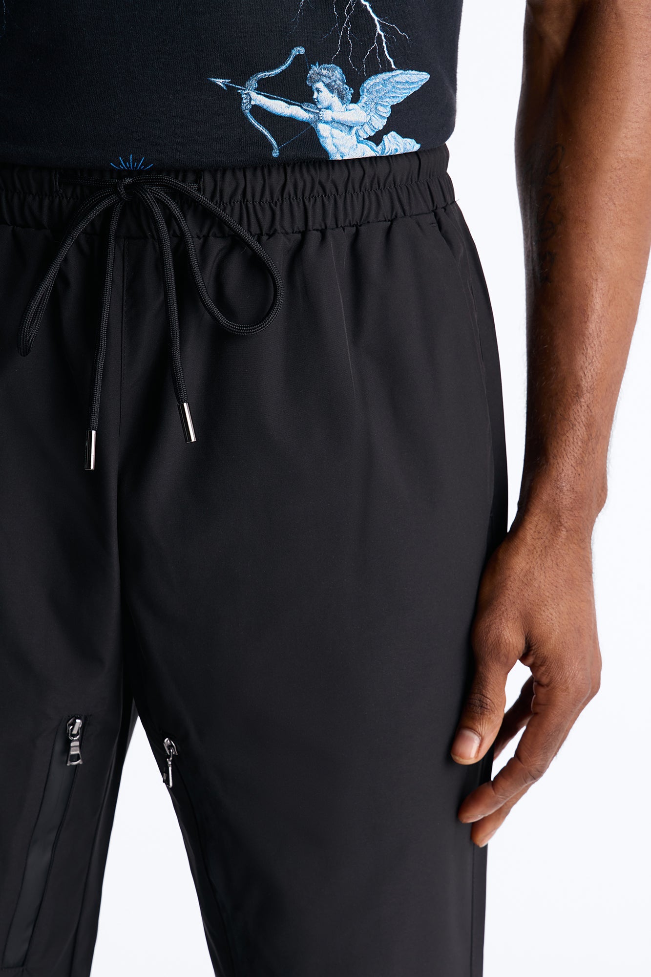 Slim Odyssey Multi Strap Pant - Black Fashion Nova