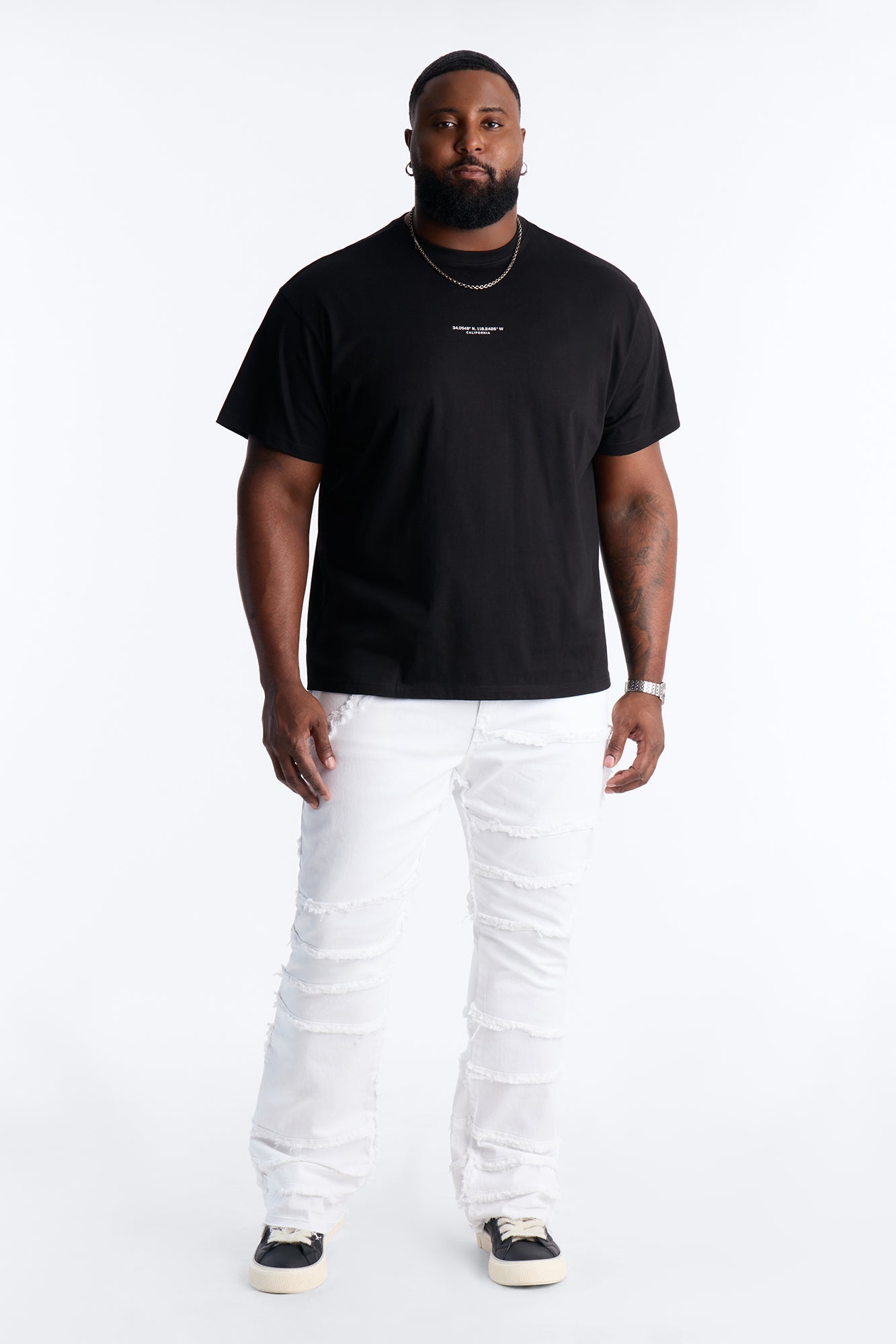 LA West Coast Short Sleeve Tee - Black Fashion Nova