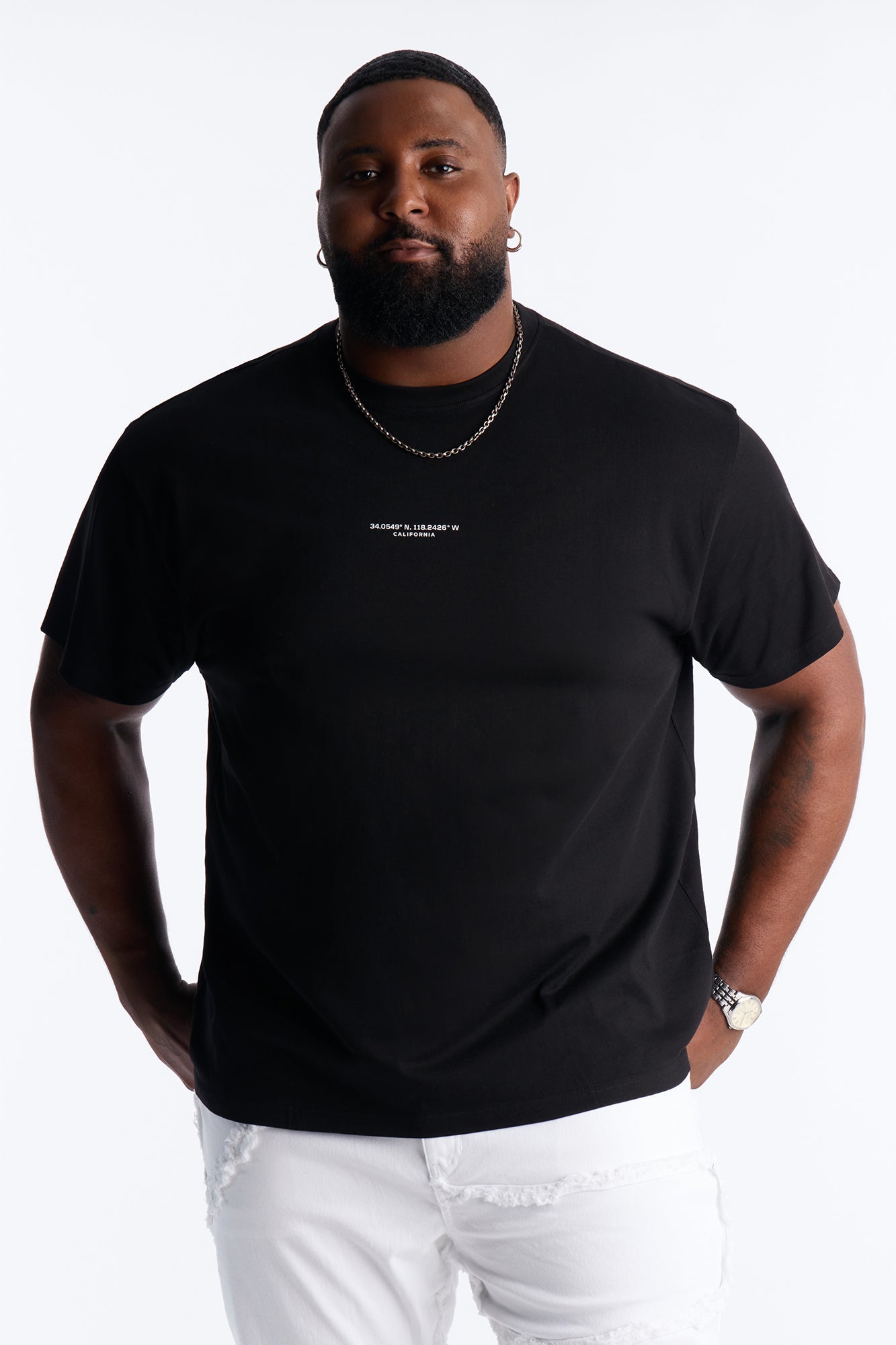 LA West Coast Short Sleeve Tee - Black Fashion Nova