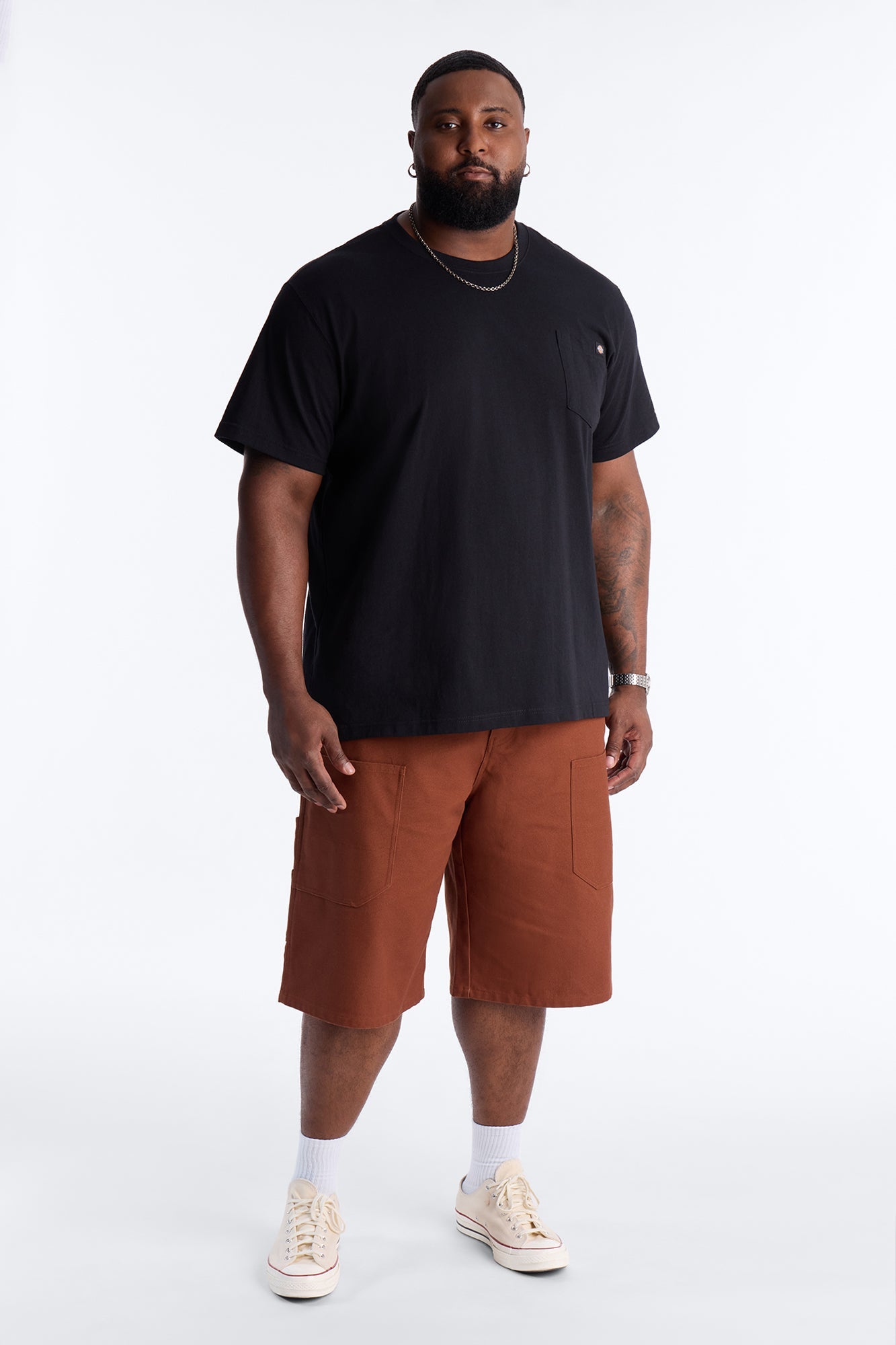 Dickies Heavyweight Short Sleeve Pocket Tee - Black Fashion Nova