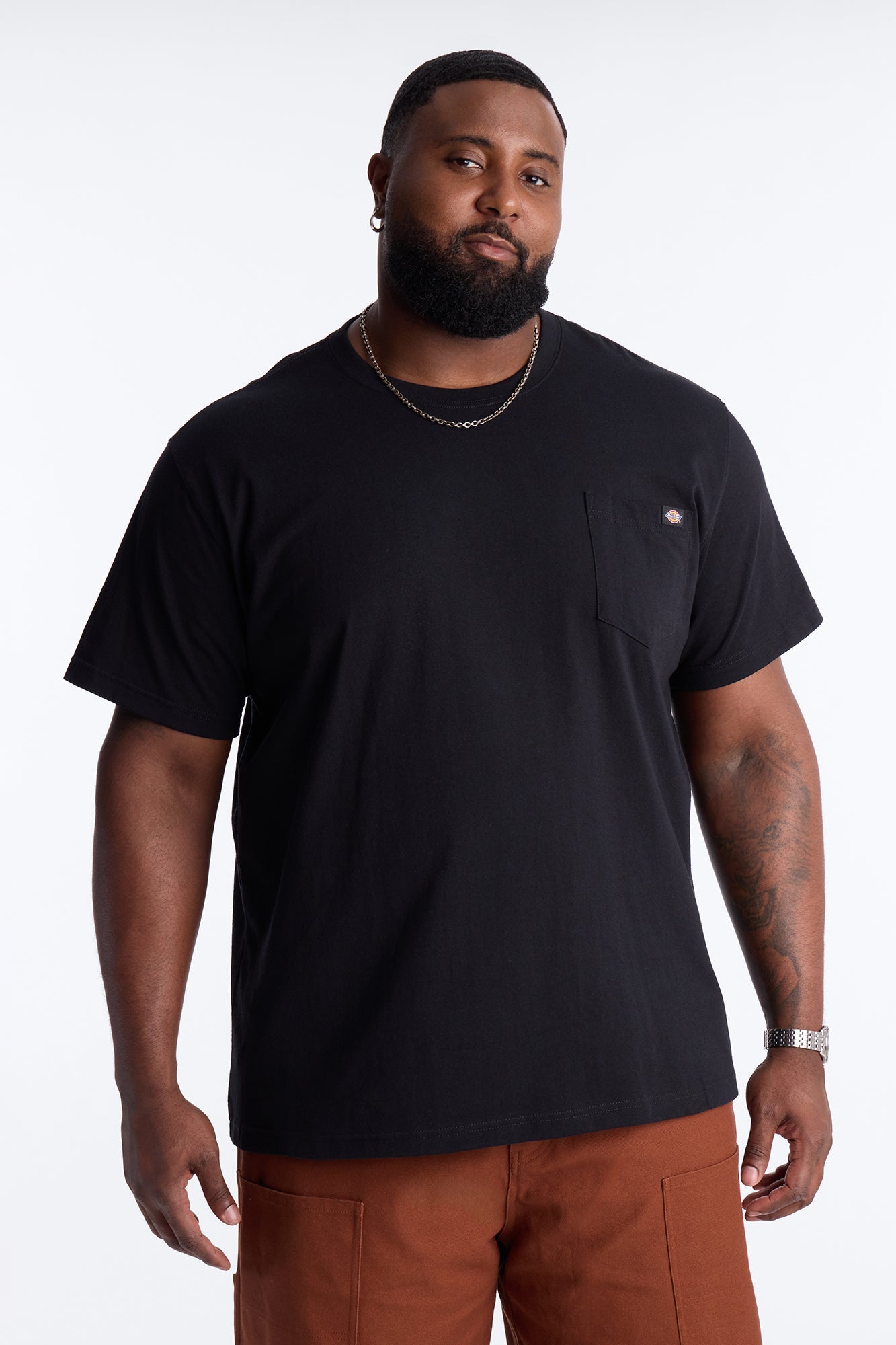 Dickies Heavyweight Short Sleeve Pocket Tee - Black Fashion Nova