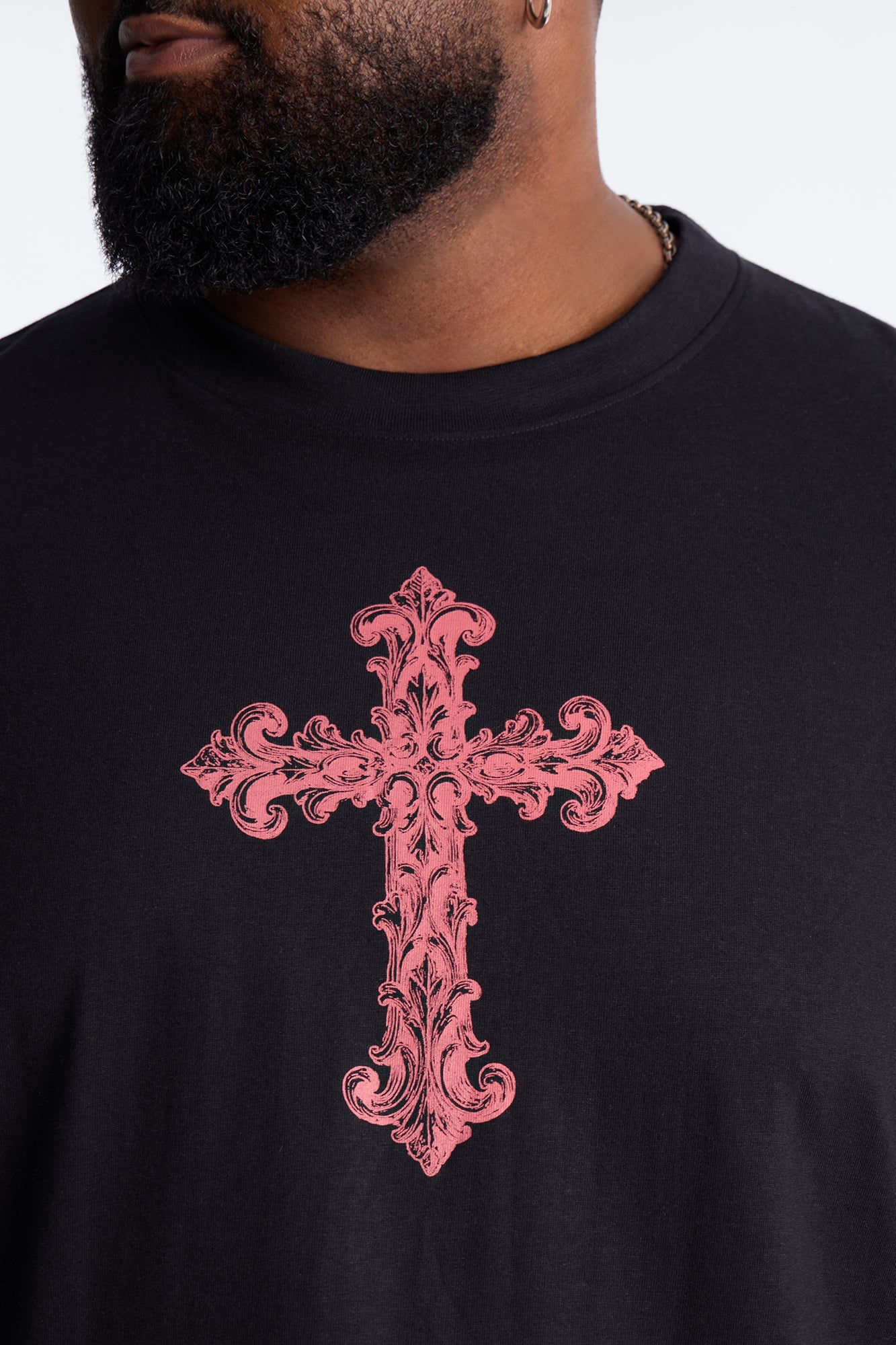 Twofer Through The Looking Glass Long Sleeve Tee - Black Fashion Nova