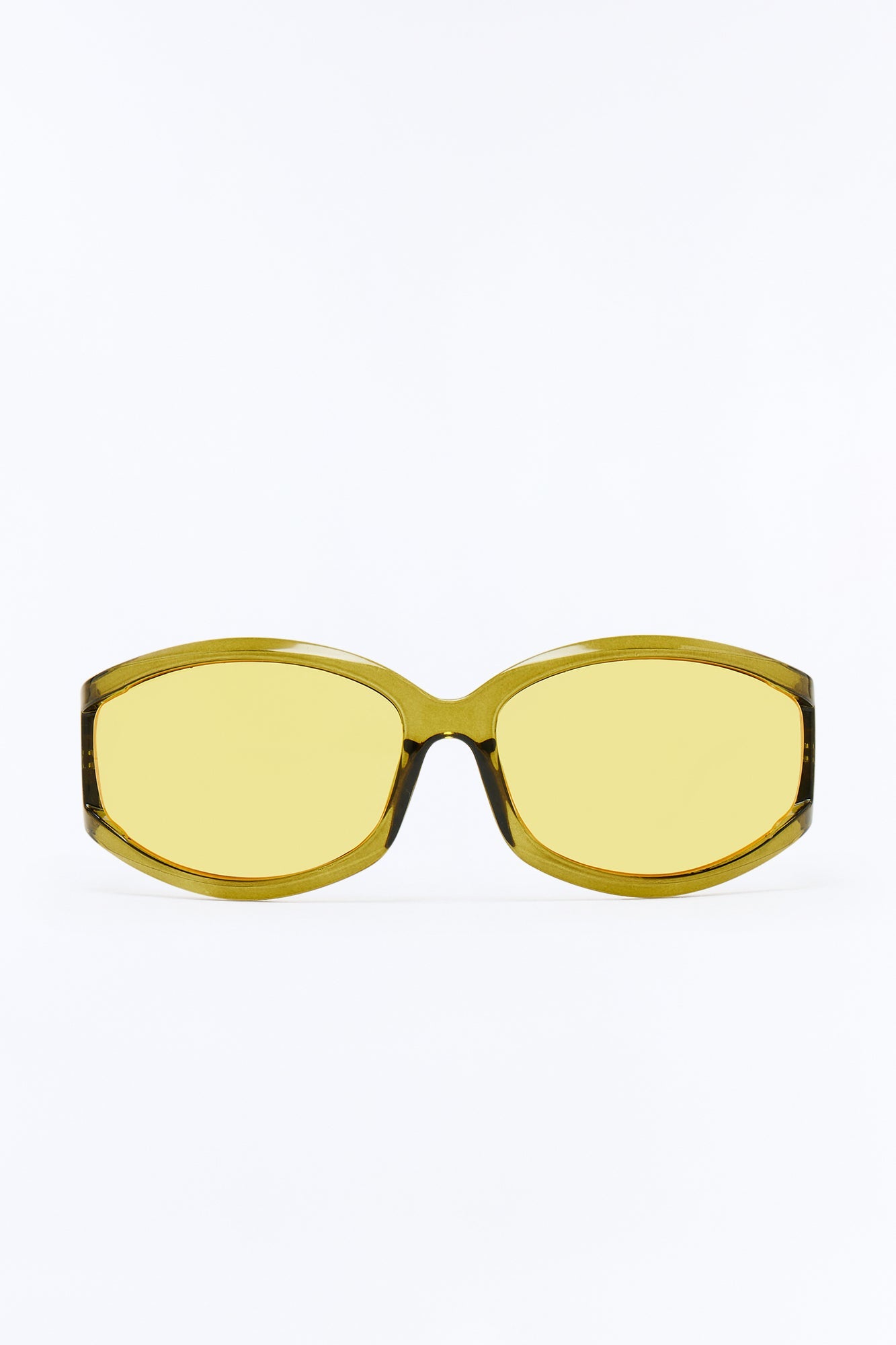 Viced Up Sunglasses - Green/combo Fashion Nova