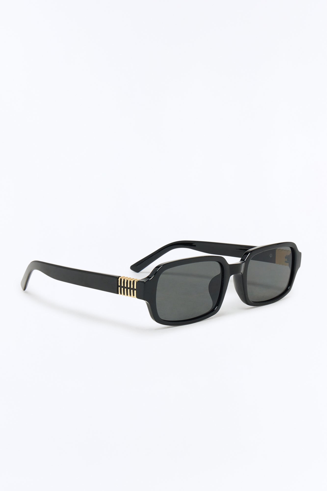 Barcode Streamline Sunglasses - Black Fashion Nova