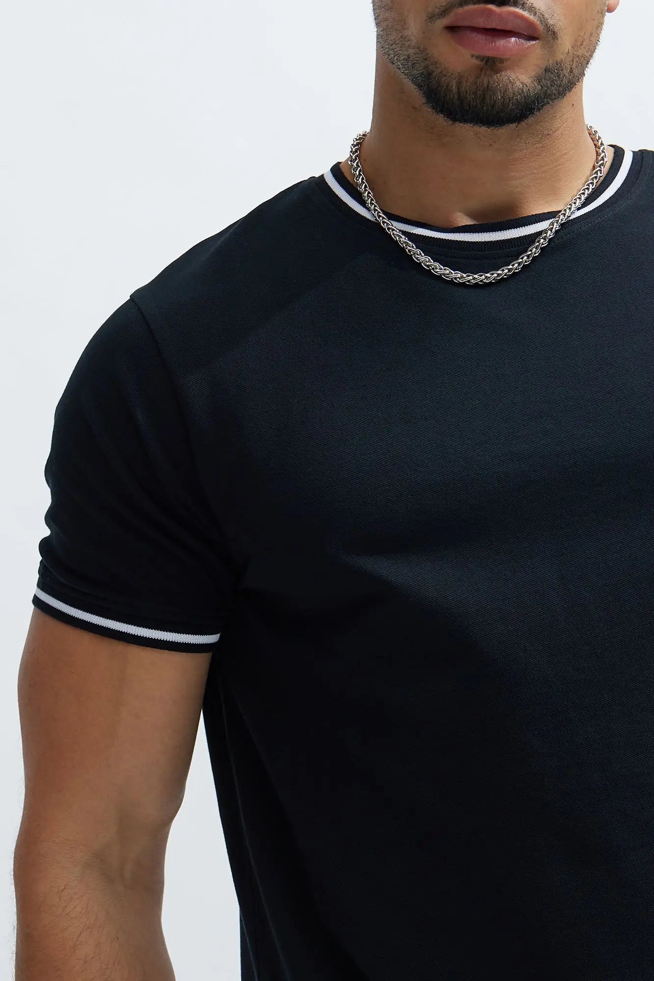 Jaxon Short Sleeve Tee - Black Fashion Nova