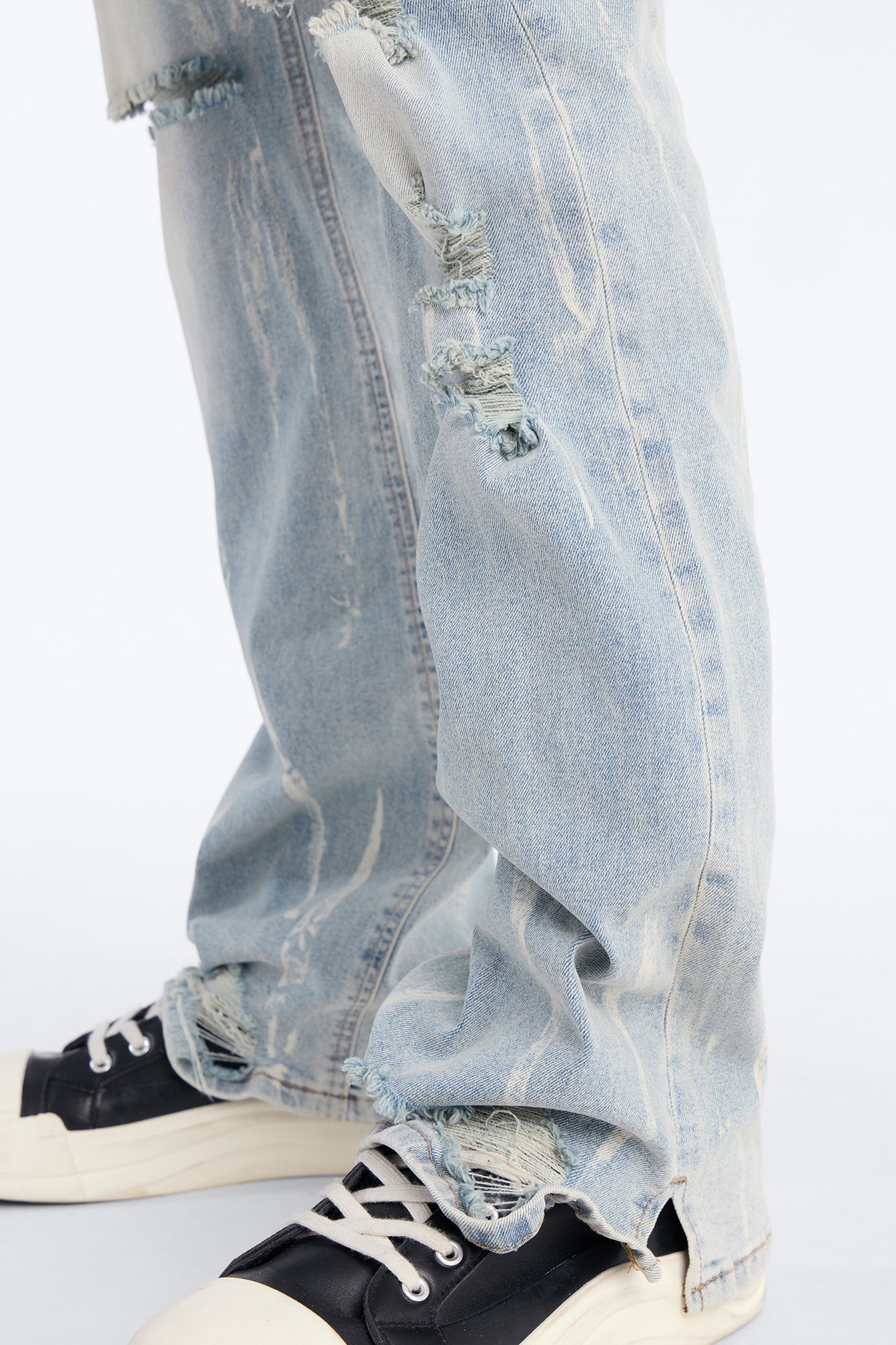 Everyday Street Stacked Skinny Flare Jean - Light Wash Fashion Nova
