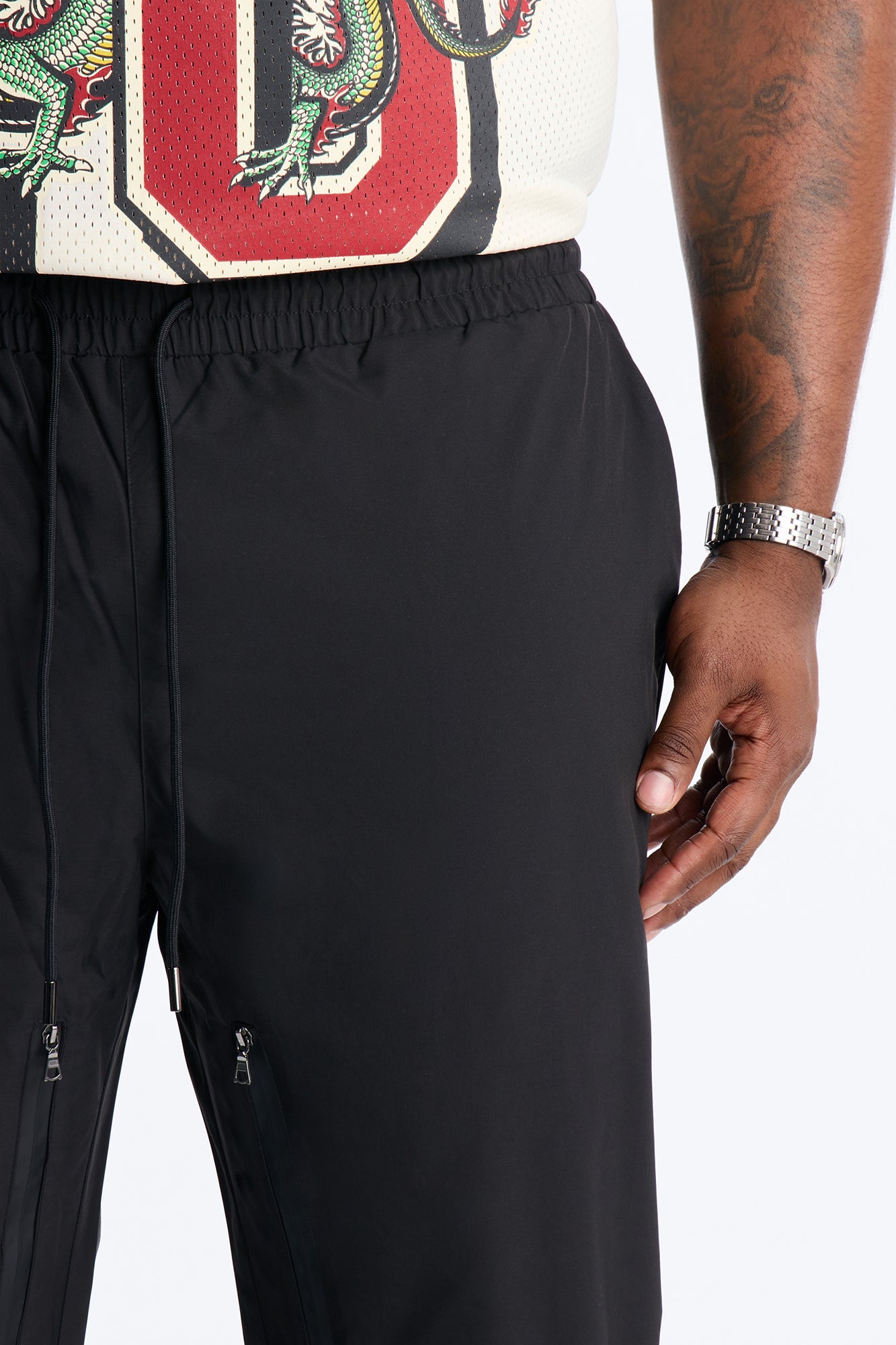 Slim Odyssey Multi Strap Pant - Black Fashion Nova