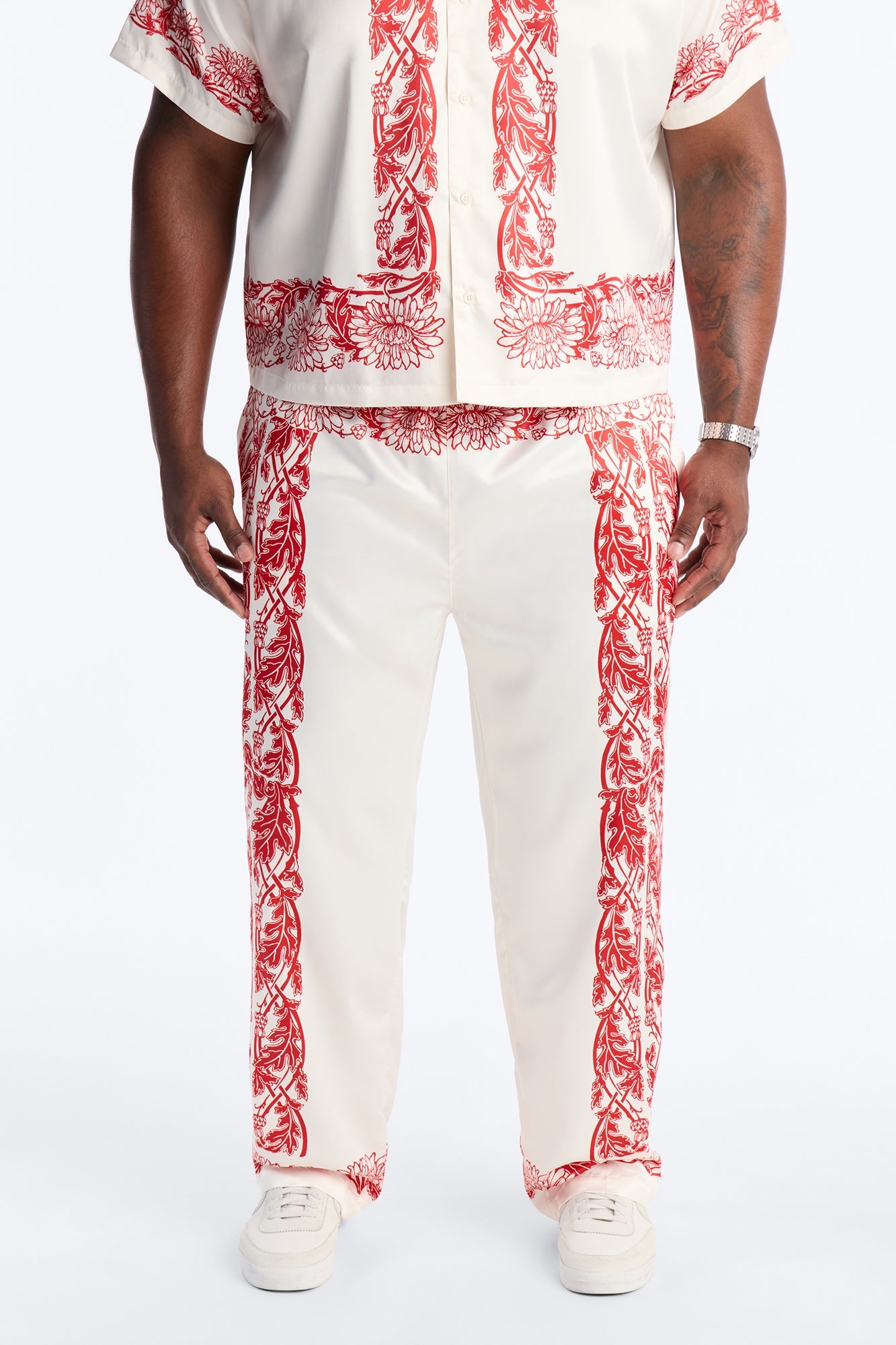 KOS Straight Pants - White Fashion Nova