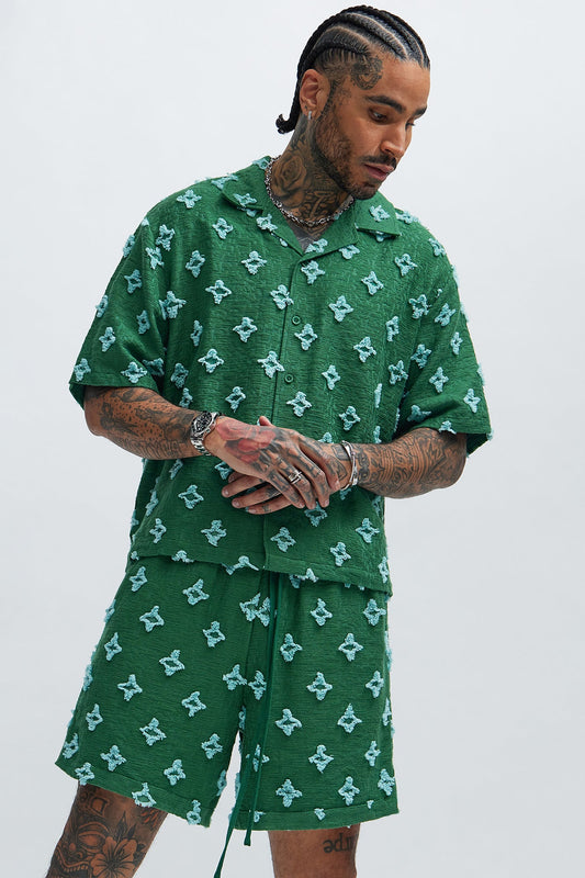 Cropped Starlet Shirt - Green Fashion Nova