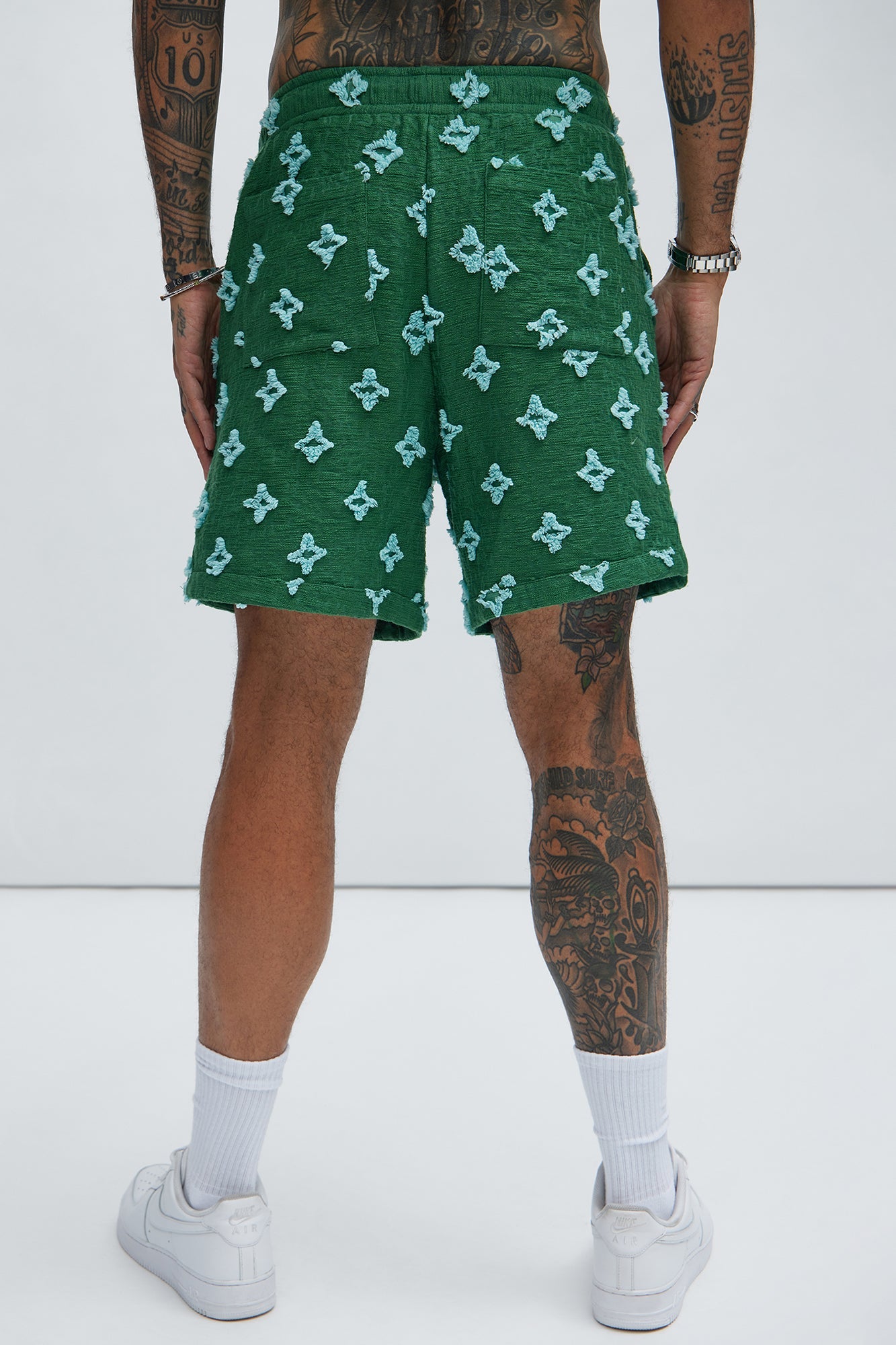 Starlet Warmup Shorts - Green Fashion Nova