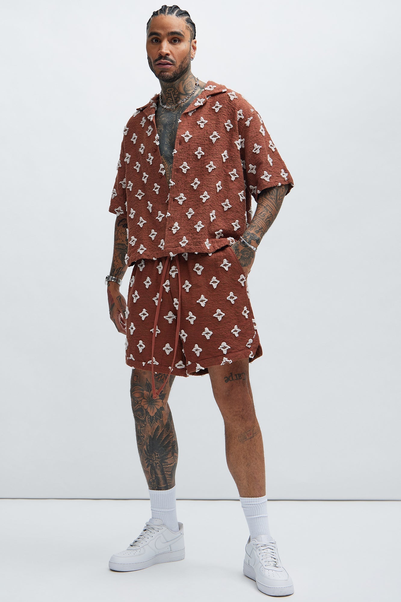 Cropped Starlet Shirt - Brown Fashion Nova