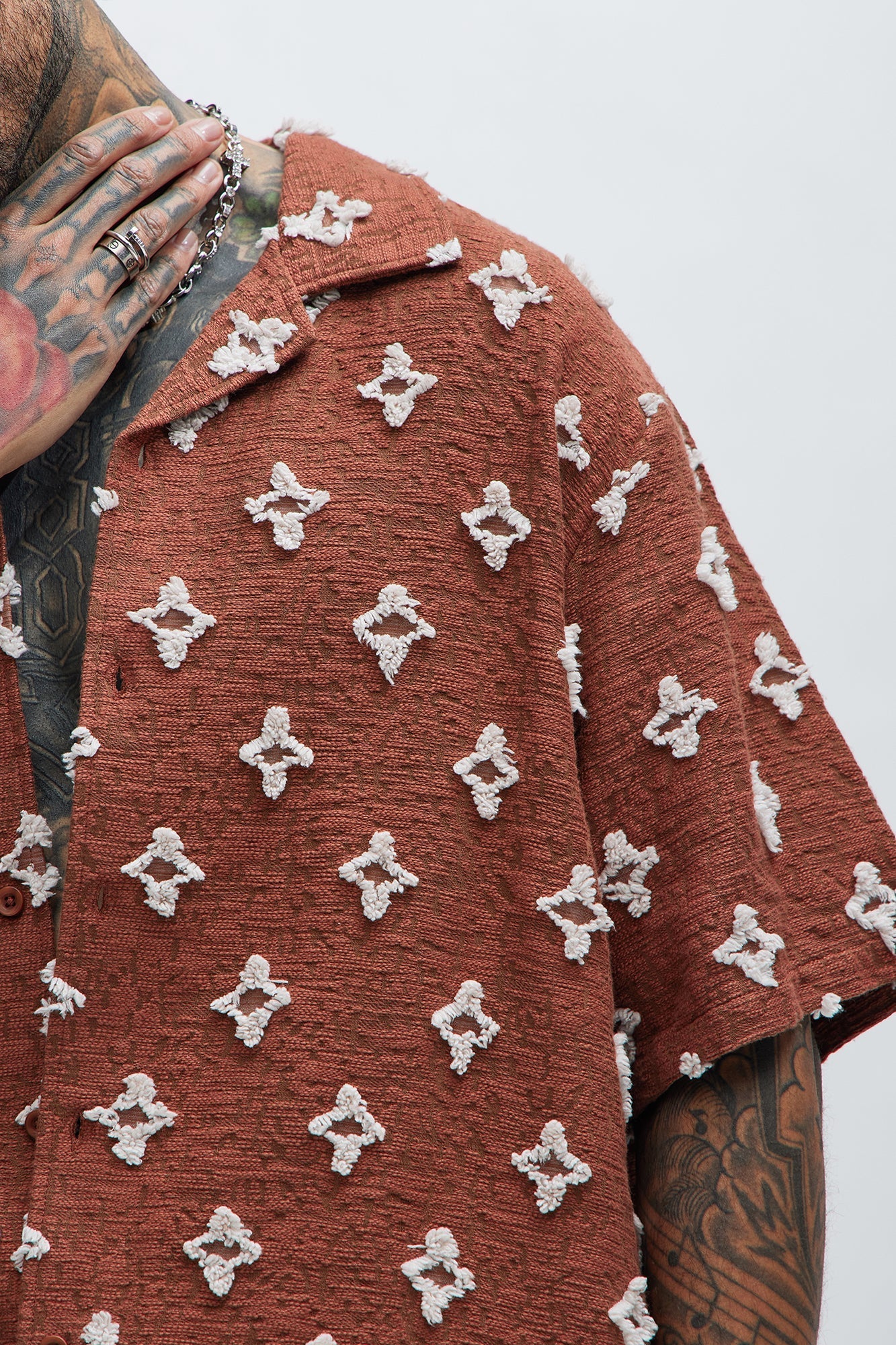 Cropped Starlet Shirt - Brown Fashion Nova