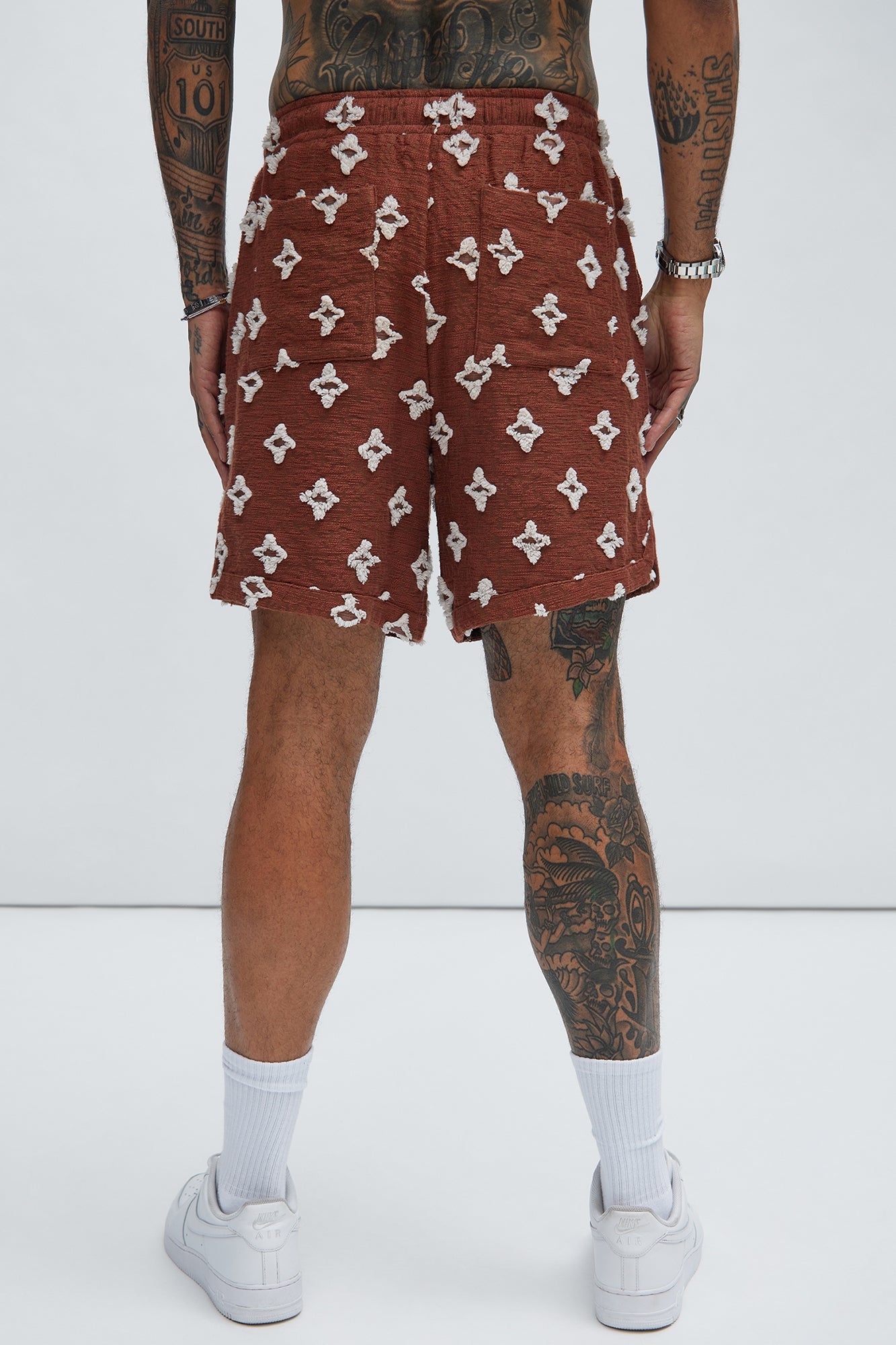 Starlet Warmup Shorts - Brown Fashion Nova