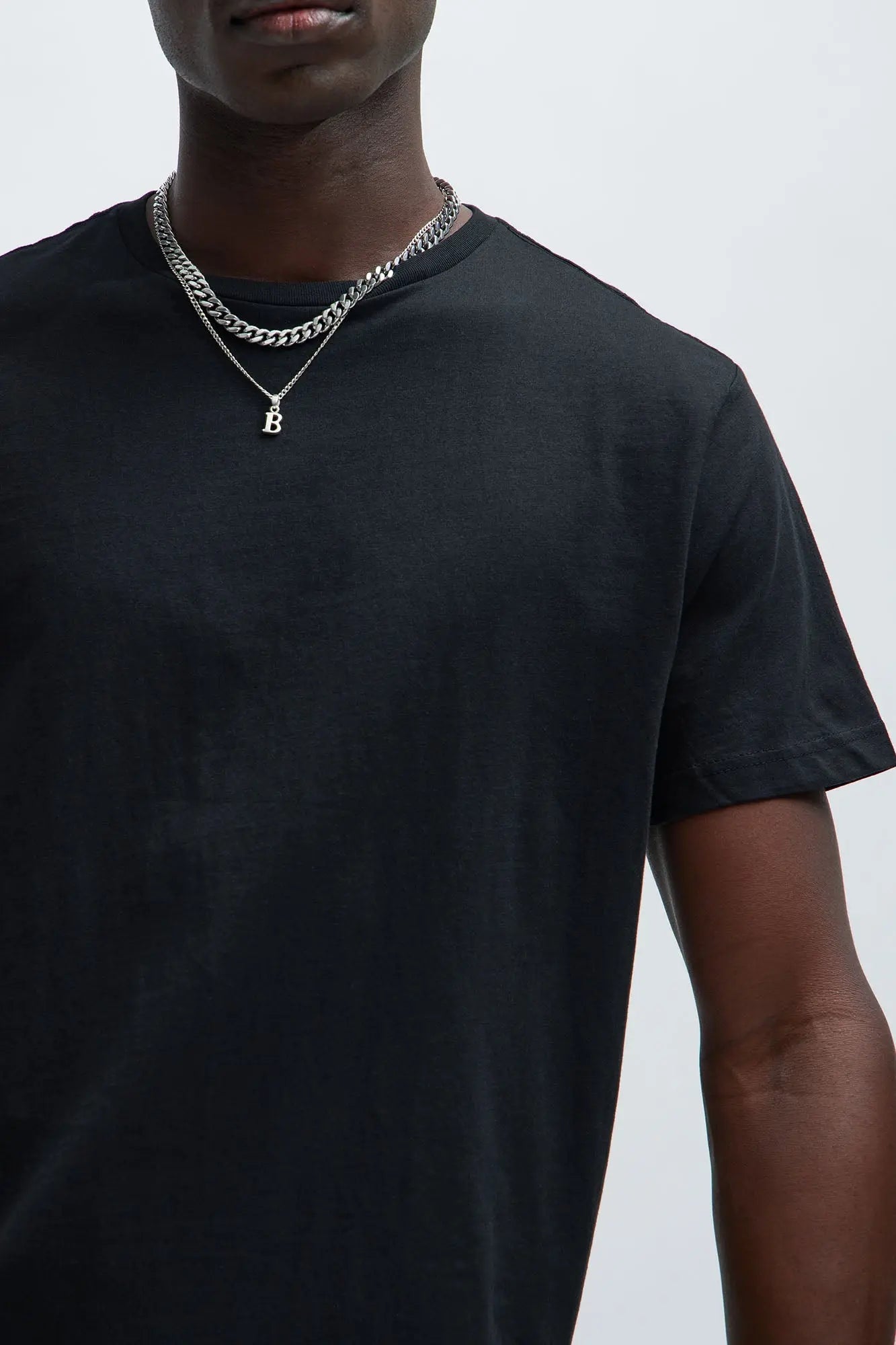 FN Essential Crew Tees 3 Pack - Black Fashion Nova