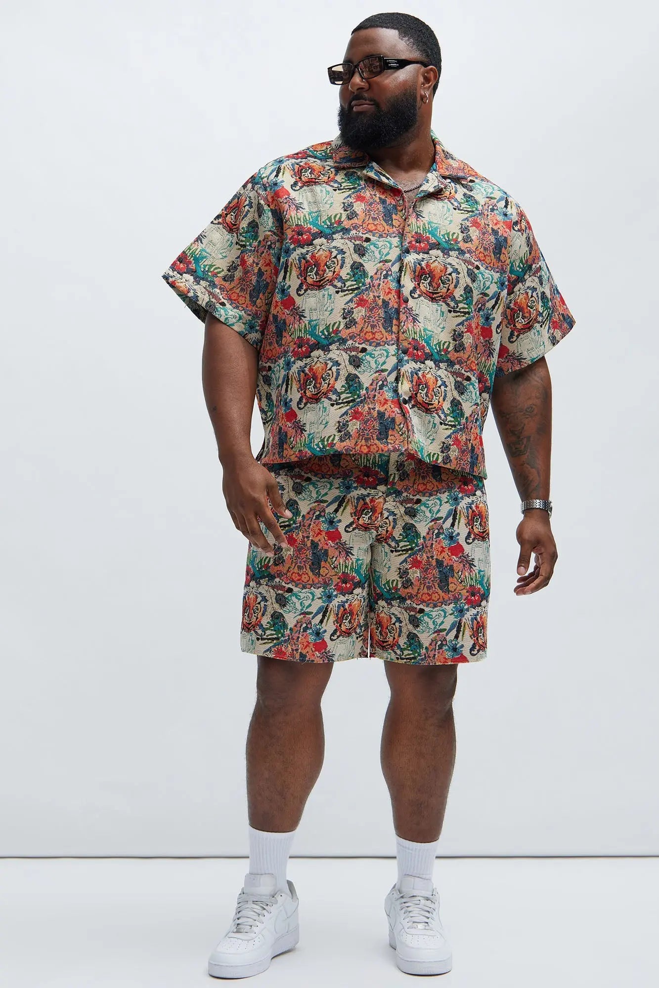 Ansel Tapestry Shirt - Multi Color Fashion Nova