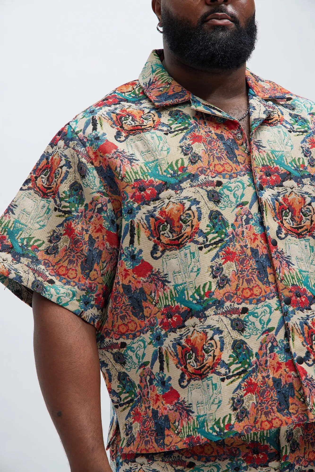 Ansel Tapestry Shirt - Multi Color Fashion Nova