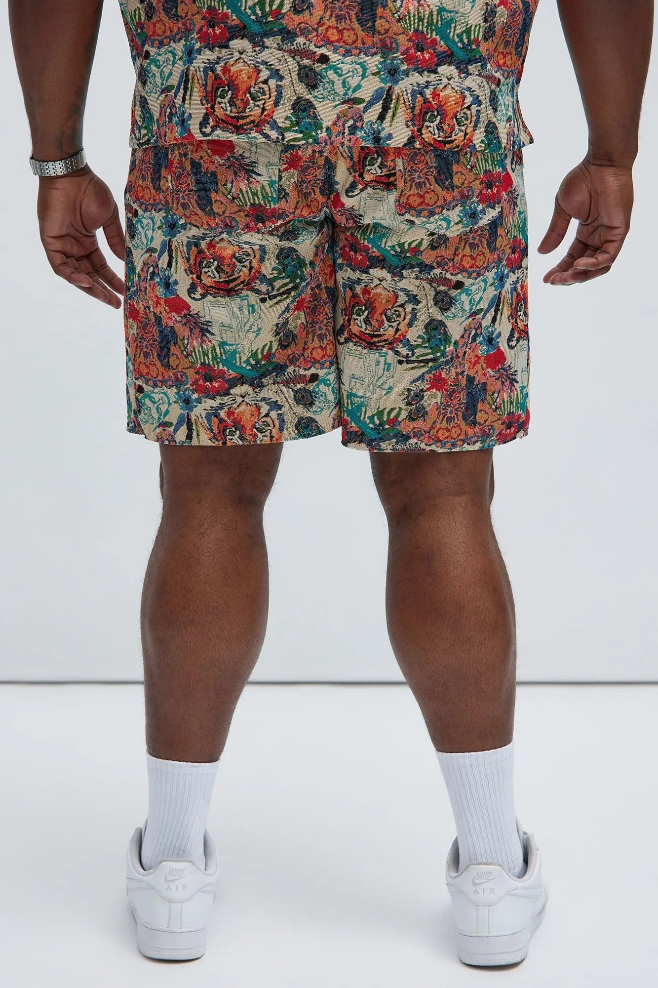 Ansel Tapestry Relaxed Shorts - Multi Color Fashion Nova