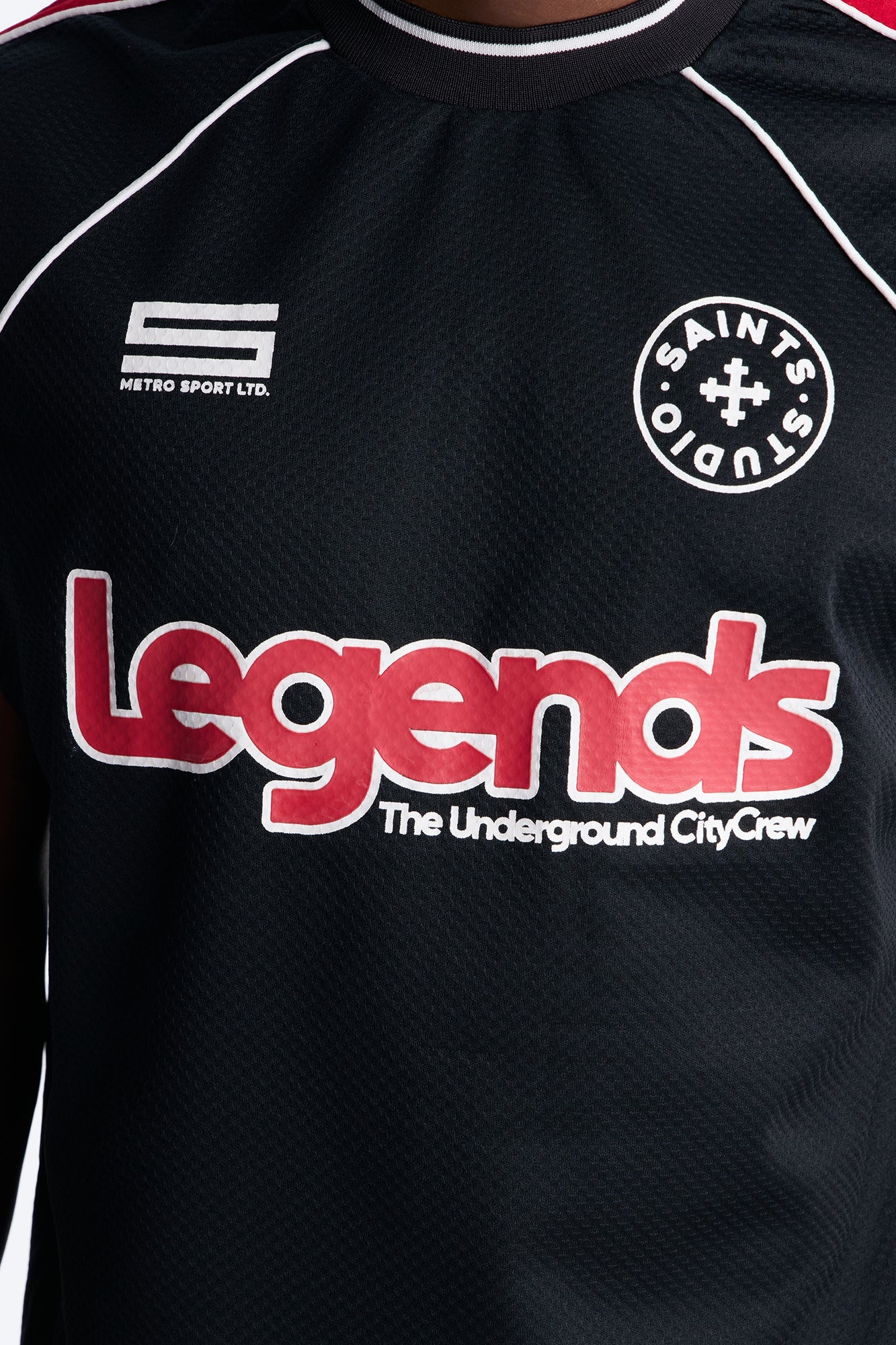 9 Legends Sleeveless Jersey - Black Fashion Nova