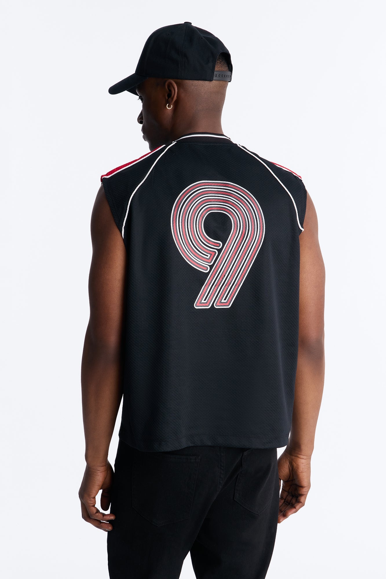 9 Legends Sleeveless Jersey - Black Fashion Nova