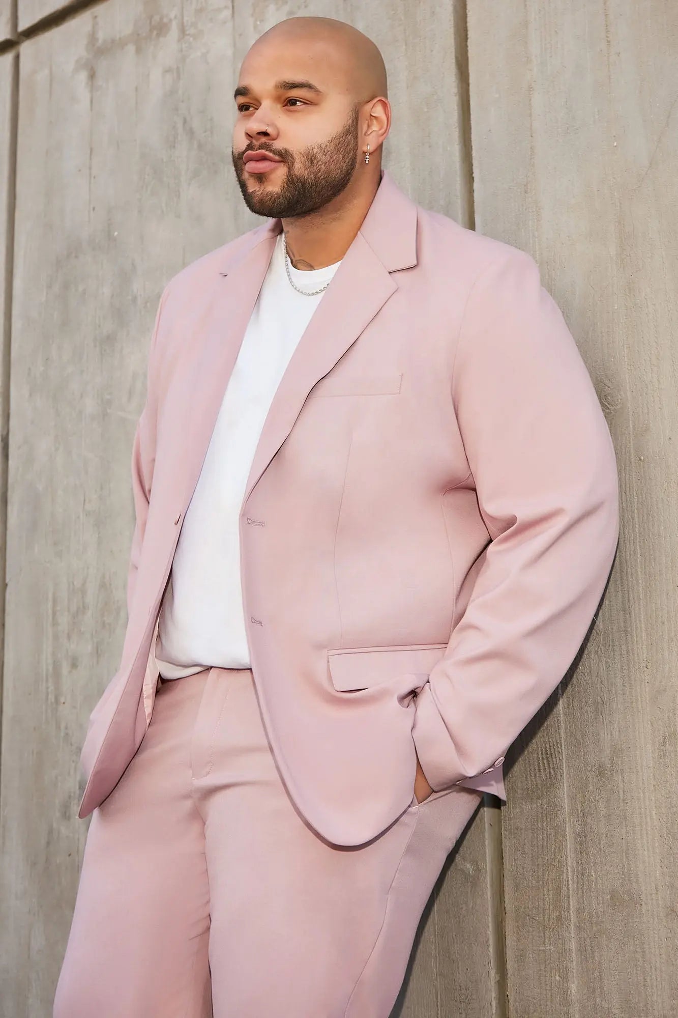 The Modern Stretch Suit Jacket - Mauve Fashion Nova