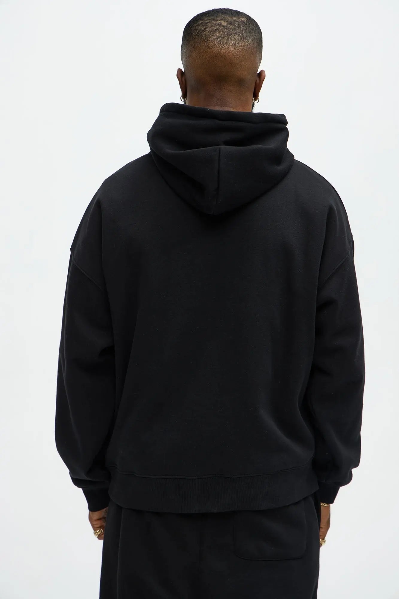 Tyson Oversized Heavyweight Hoodie - Black Fashion Nova