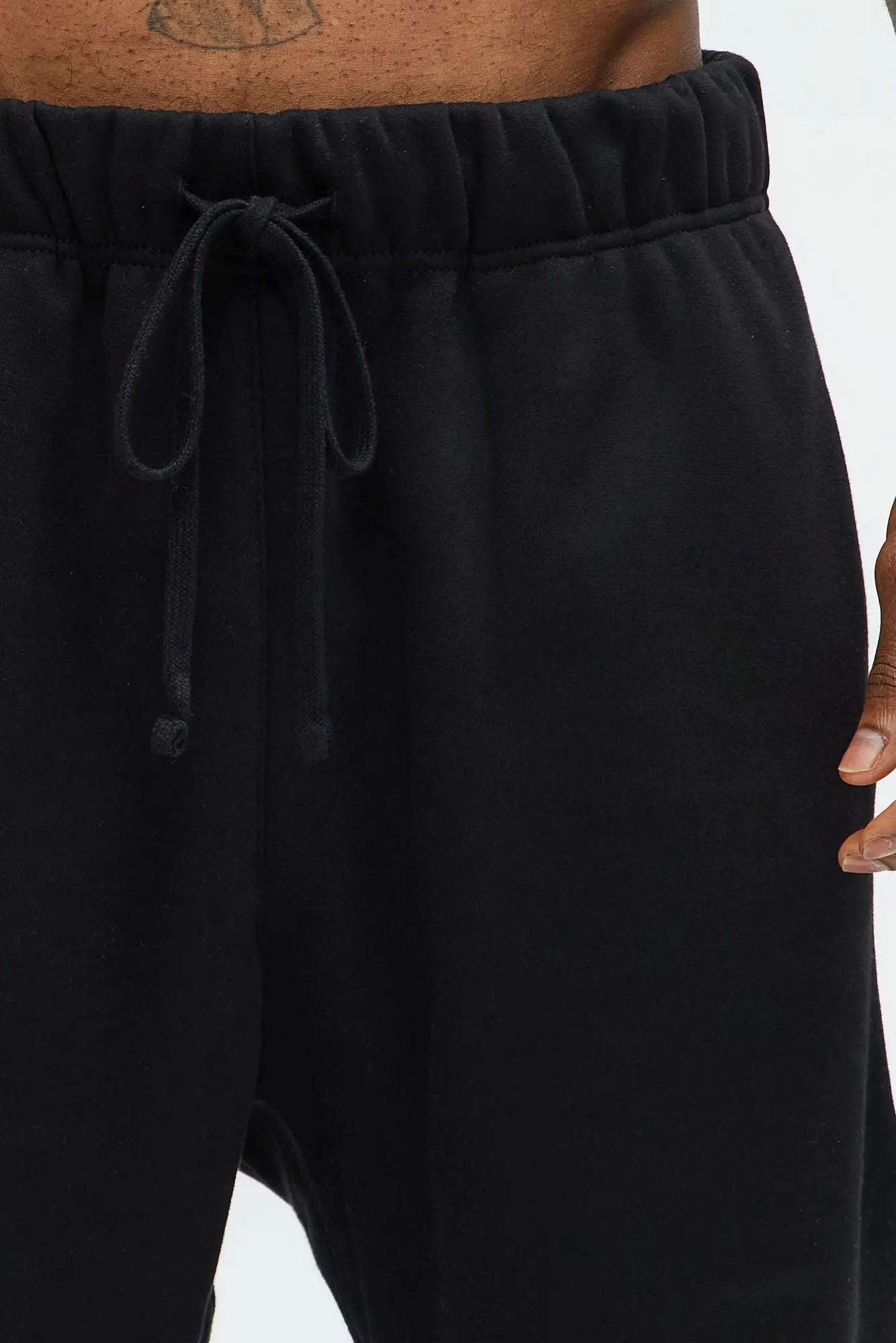 Tyson Heavyweight Sweat Jogger - Black Fashion Nova