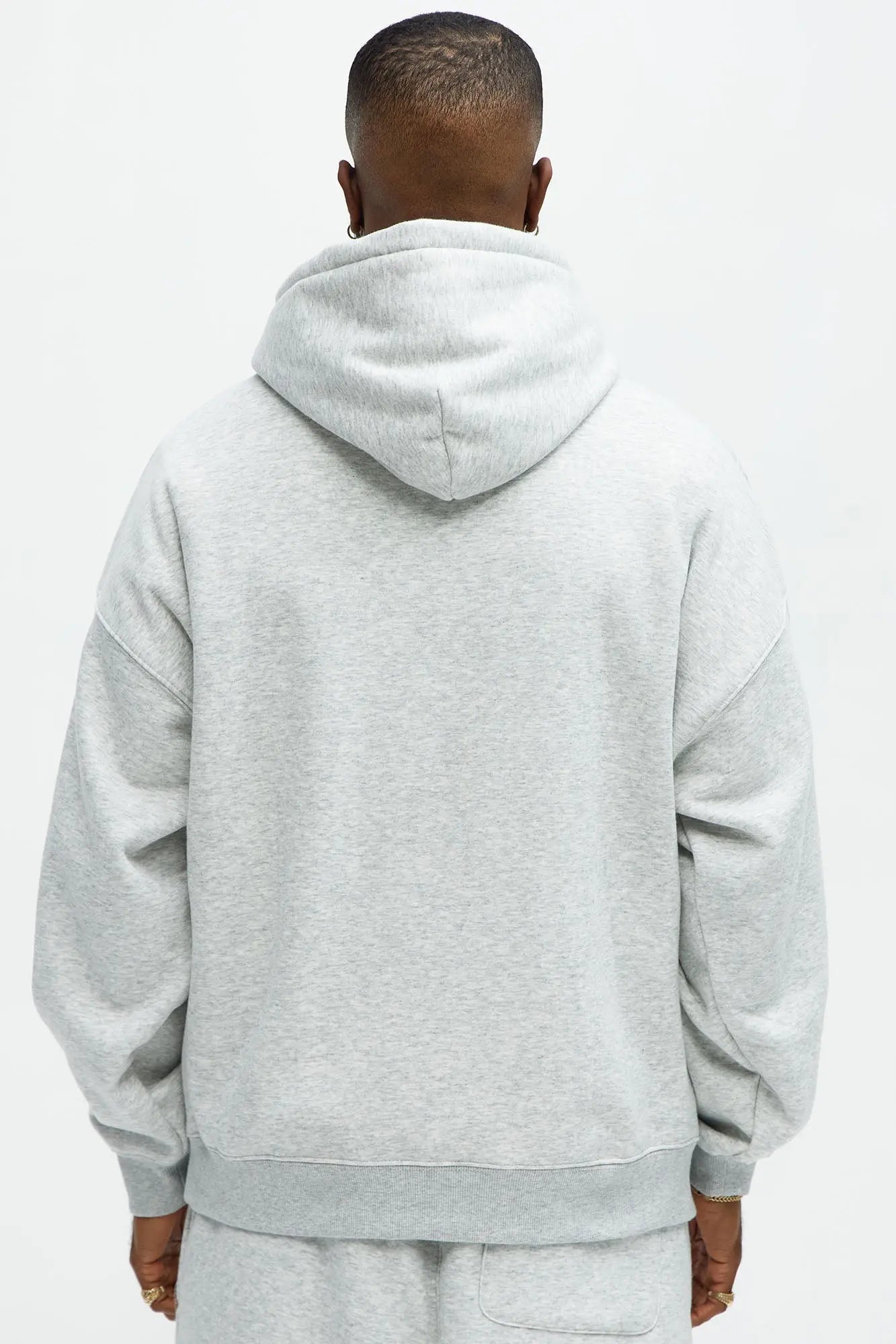Tyson Oversized Heavyweight Hoodie - Heather Grey Fashion Nova