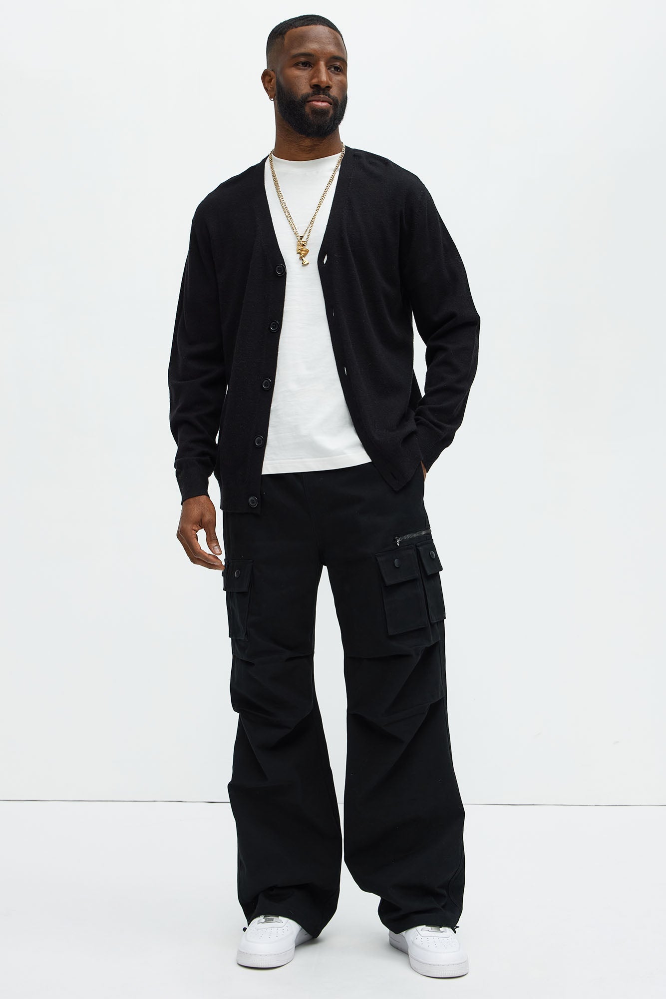 Practicable Baggy Utility Pants - Black Fashion Nova