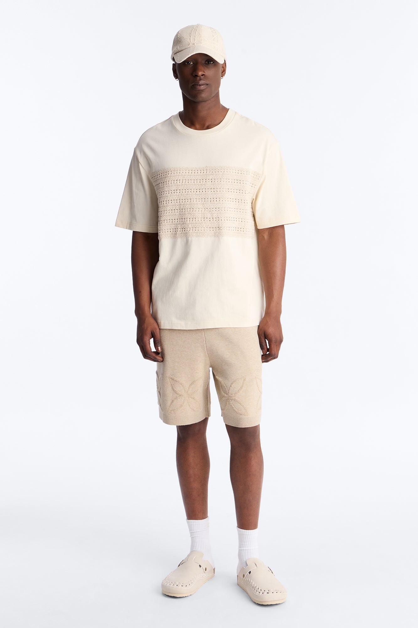 Relaxed Forever Shore Crewneck Tee - Cream Fashion Nova