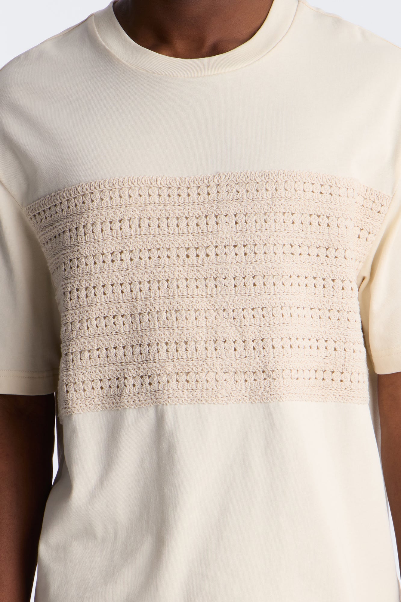 Relaxed Forever Shore Crewneck Tee - Cream Fashion Nova