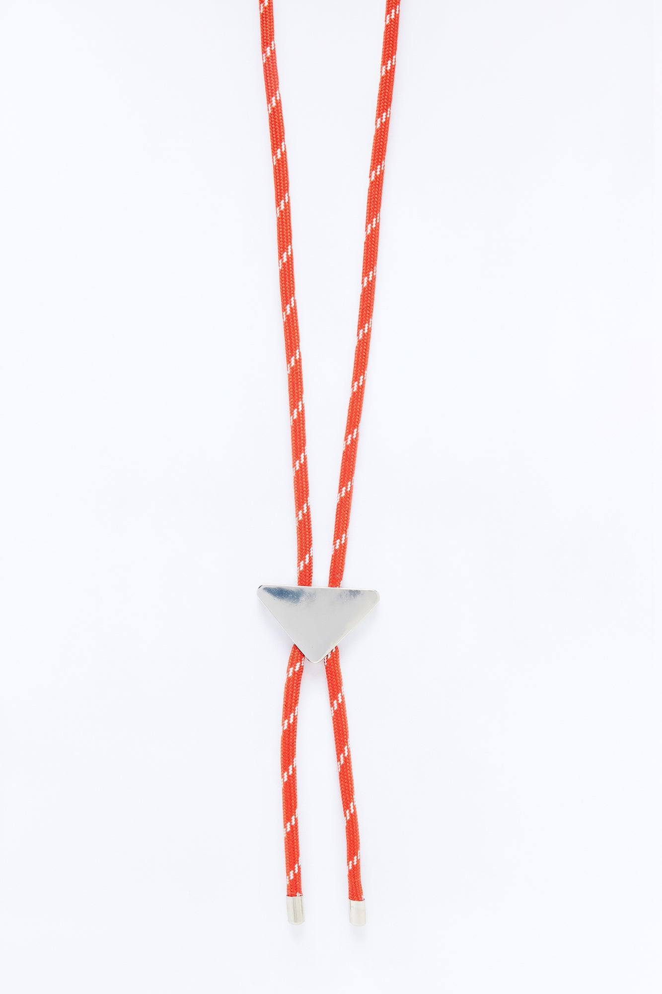 Fire Bungee Cord Necklace - Orange/combo Fashion Nova