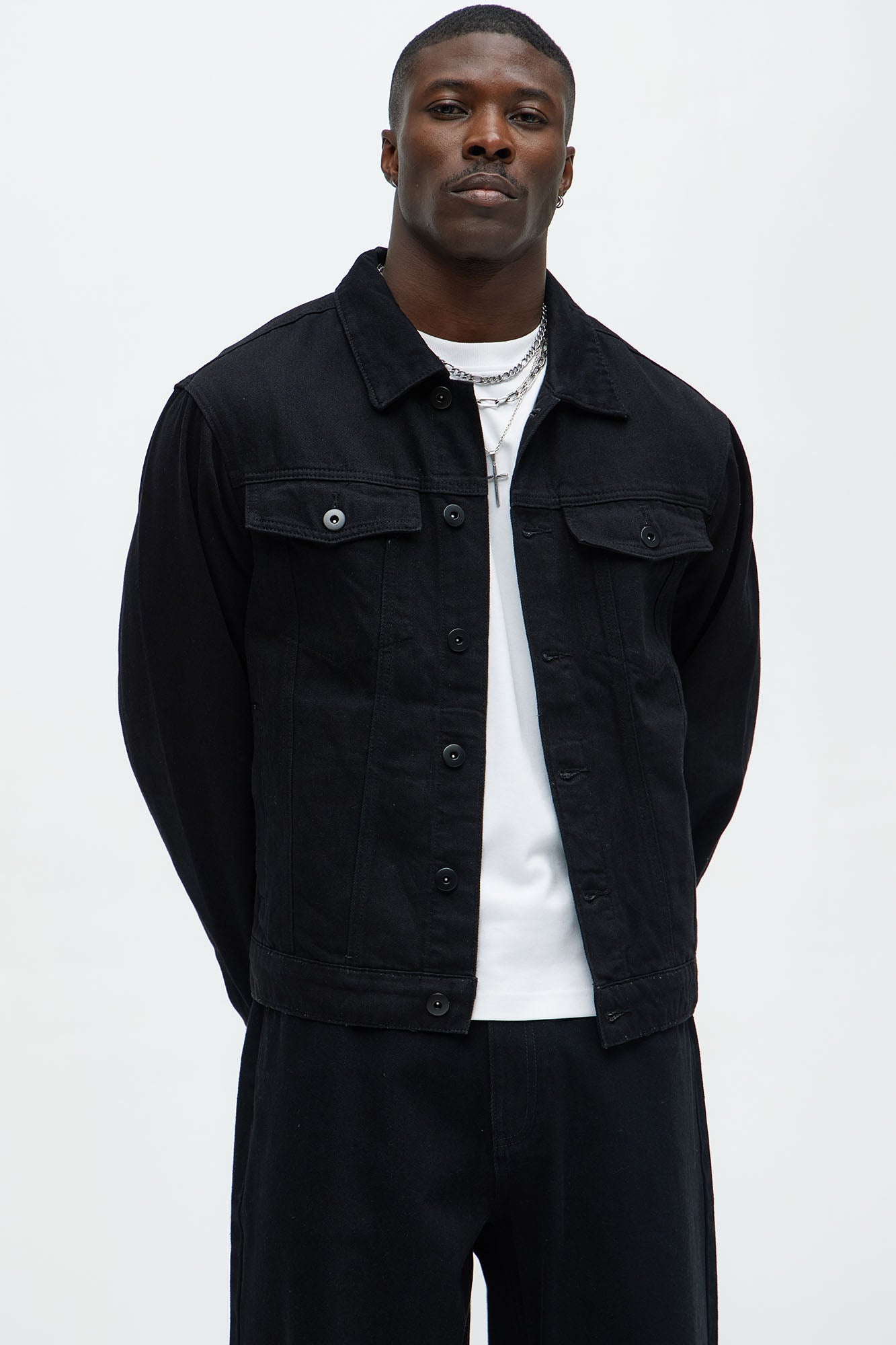 Cobain Denim Jacket - Black Fashion Nova